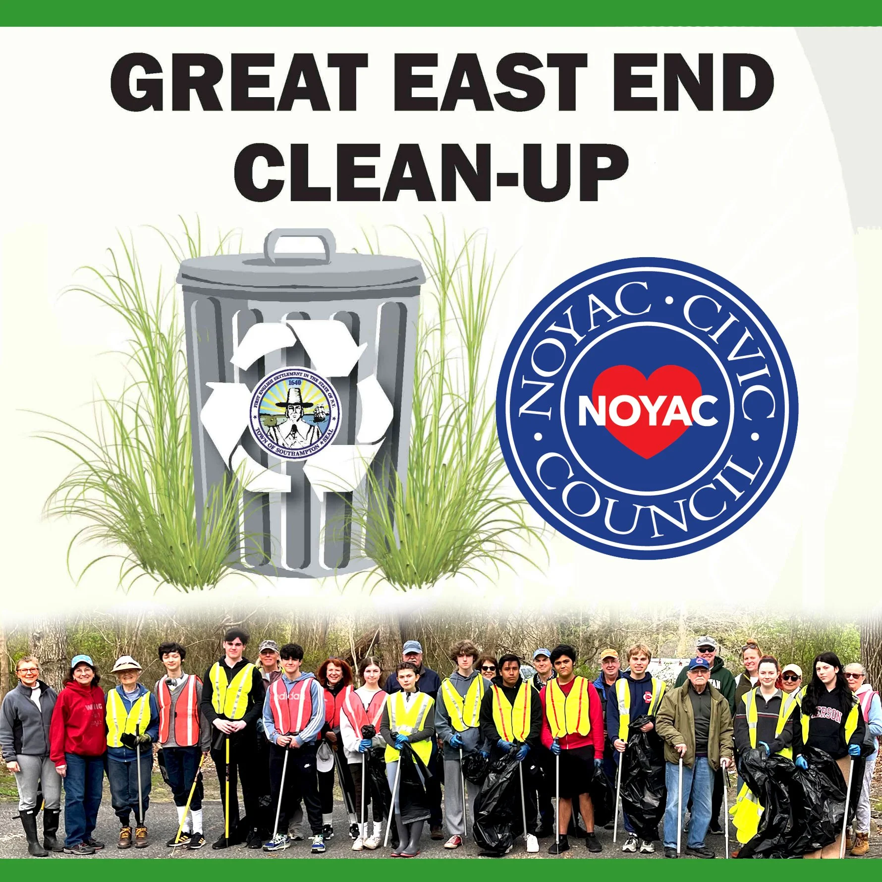 Great East End Clean Up with NCC