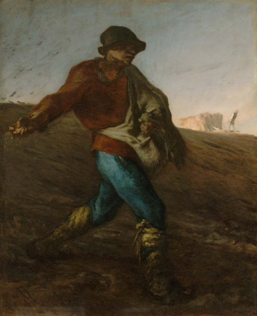 The Sower by Jean-François Millet (1850)