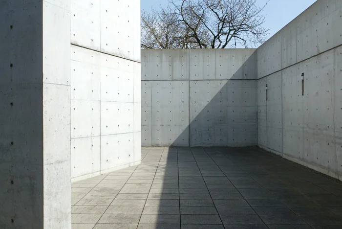 An example of Ando's concrete pattern (Vitra Conference Pavilion)