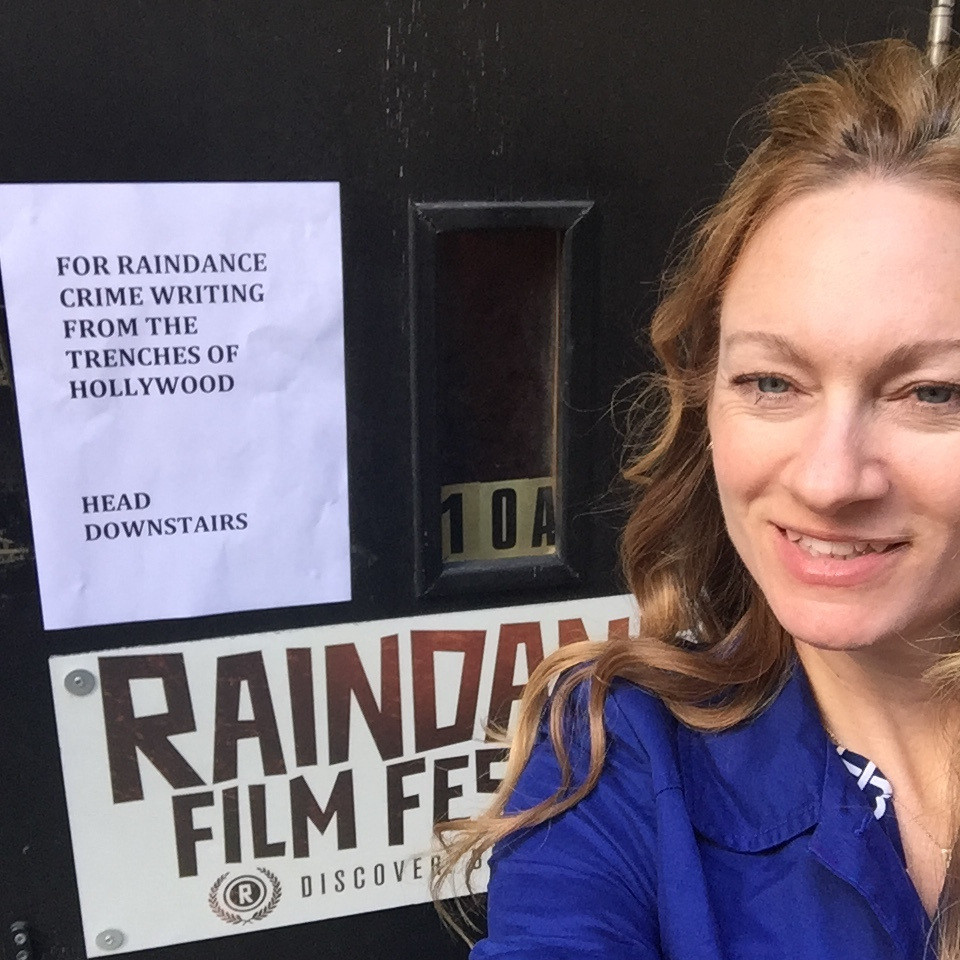 Arriving Raindance, London to teach a weekend on crime writing.