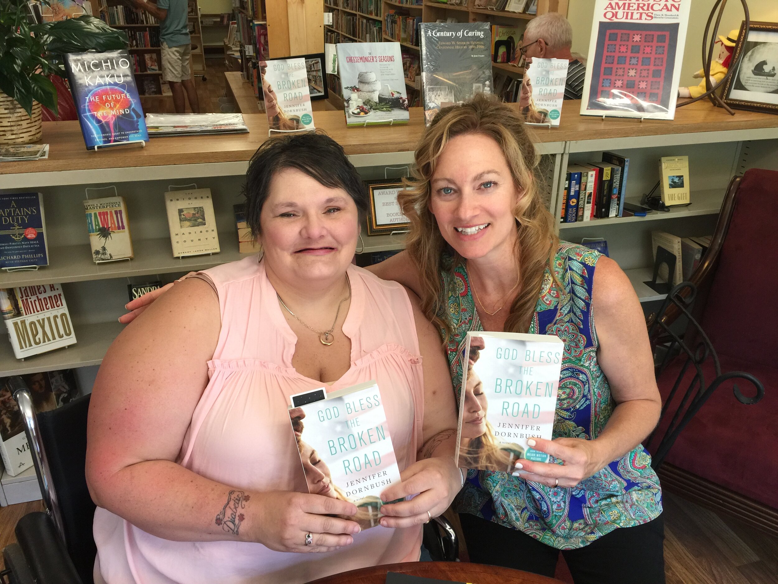 Me and Anne. GBBR book signing, Michigan.