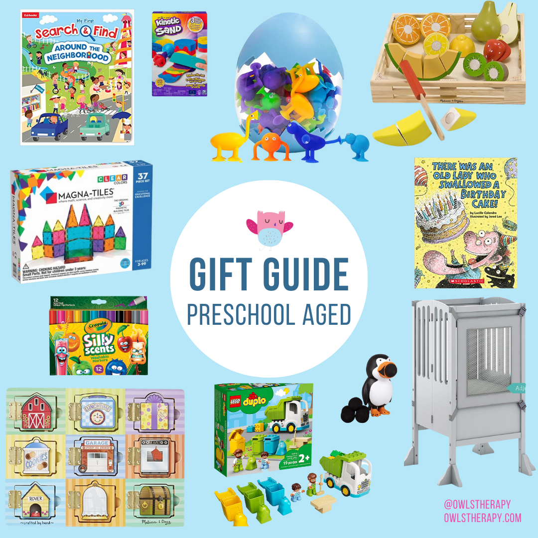 Holiday Gift Guide - Pre School — OWLS Speech Therapy