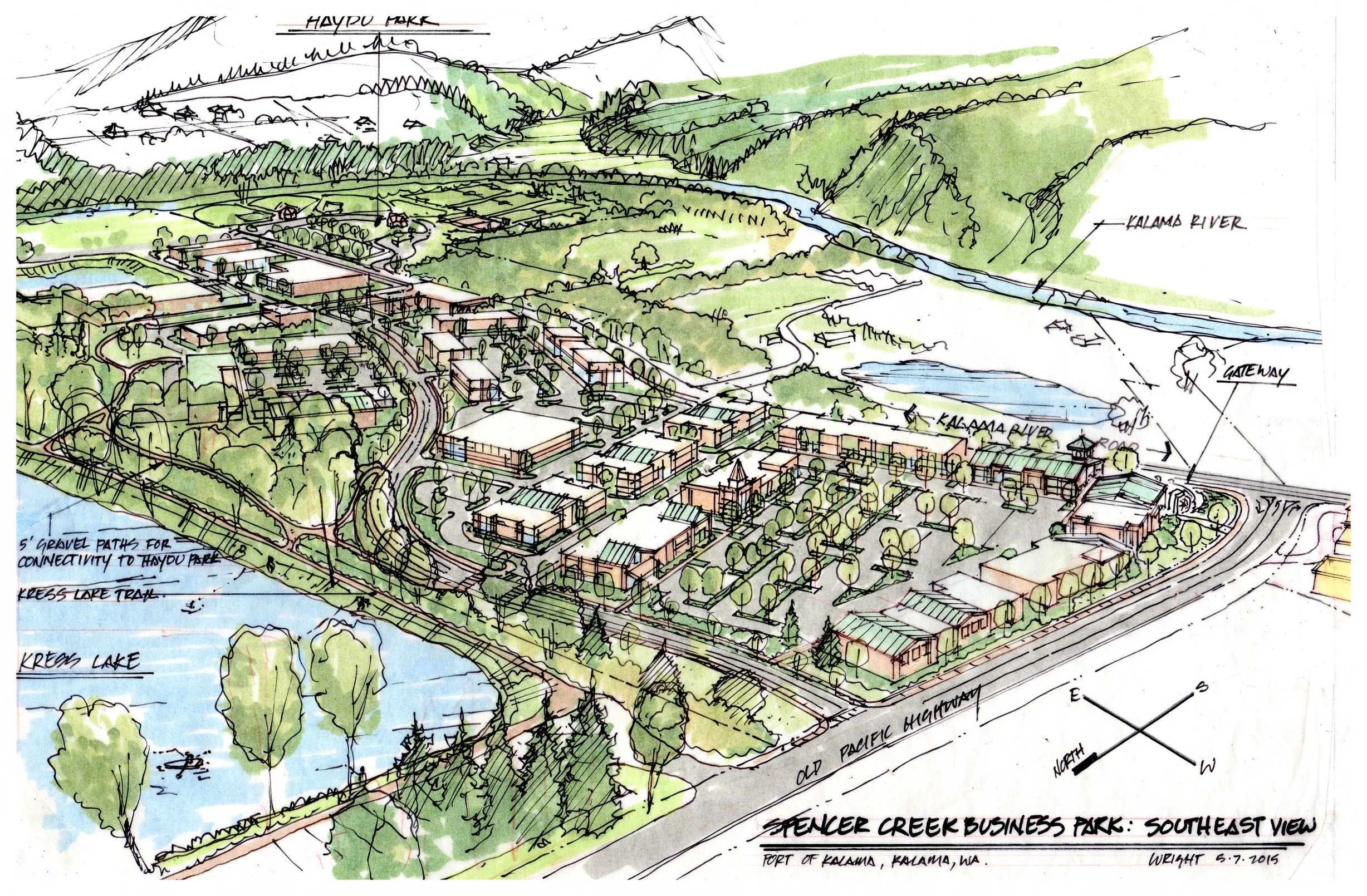 Spencer Creek Business Park, Kalama, Washington