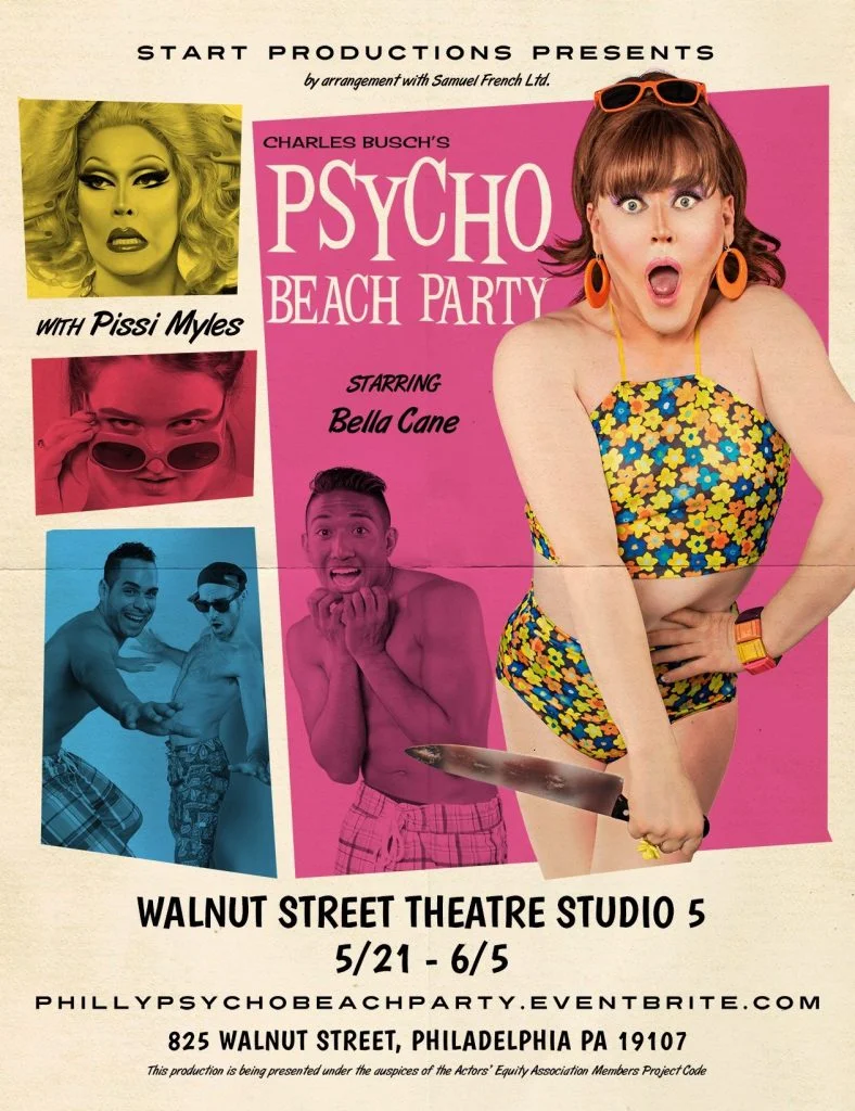 Psycho Beach Party Poster by David Ayllon