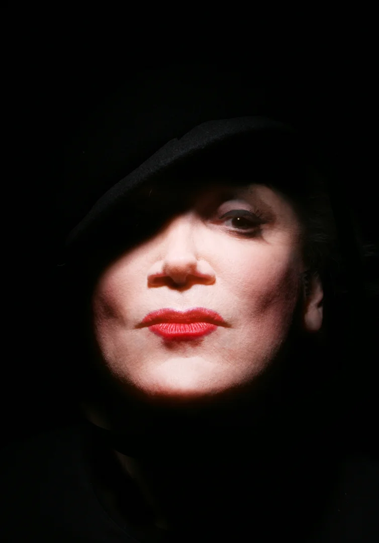 Charles Busch as Marlene Dietrich by Michael Wakefield