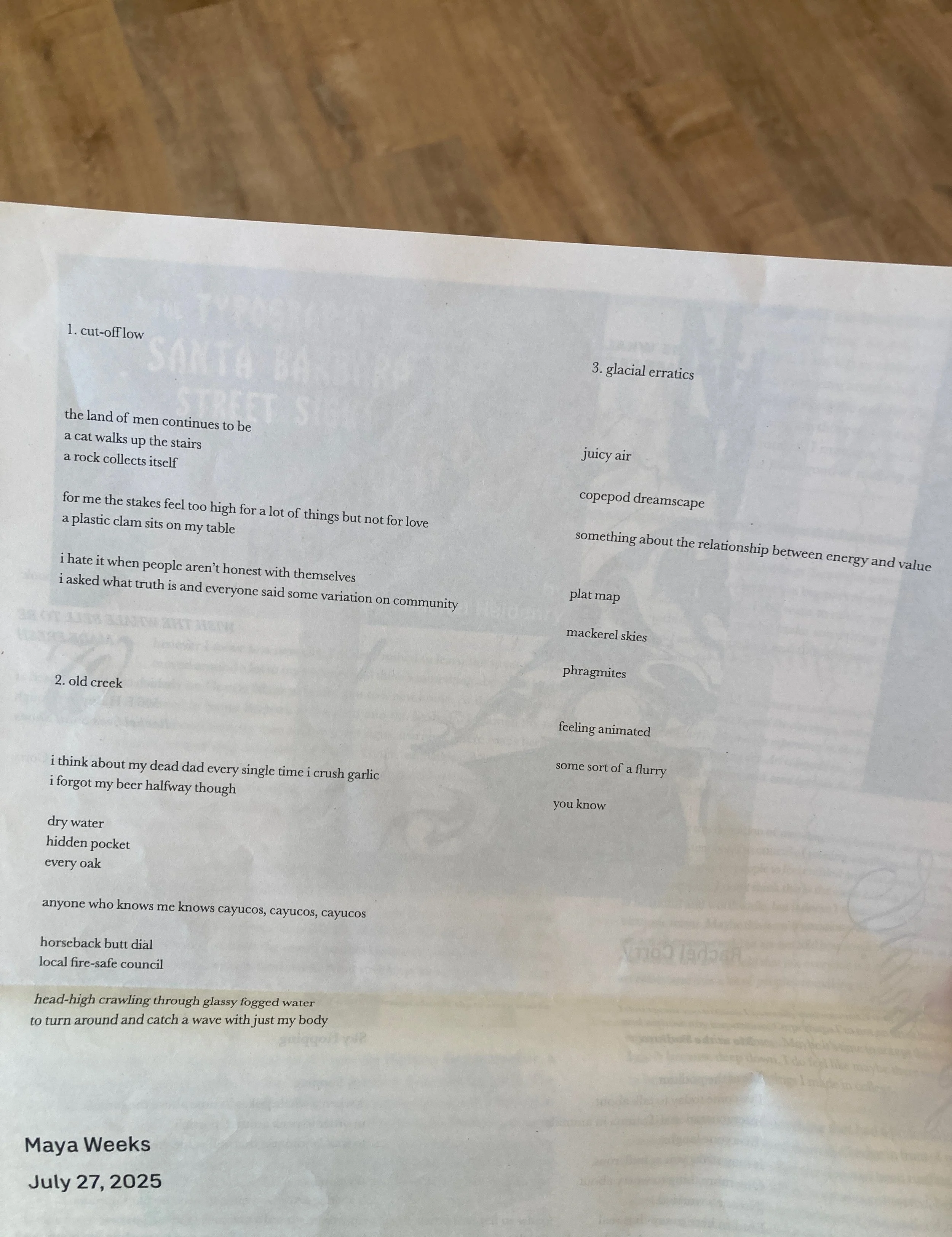 3 poems in The Paint Rag