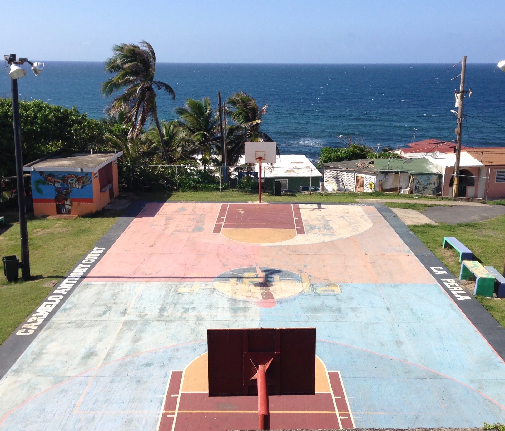 Carmelo Anthony Court, Old San Juan, Puerto Rico