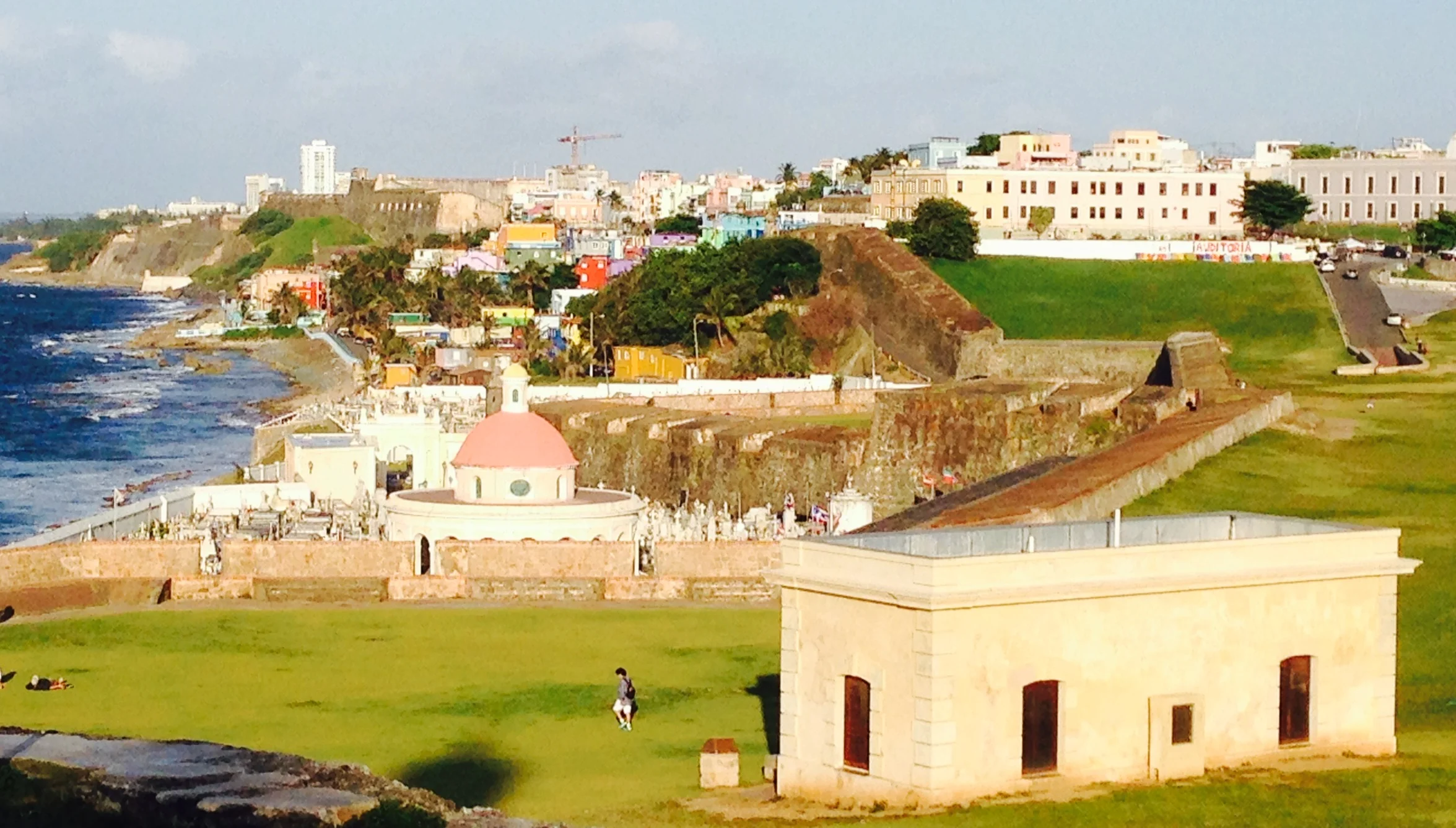 View from El Morro, Old San Juan, Puerto Rico