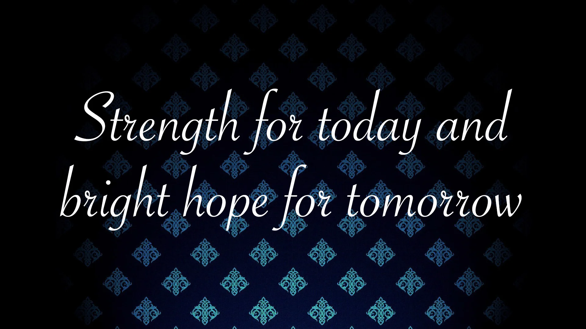 Strength &amp; Hope - Pastor Jerome Sack