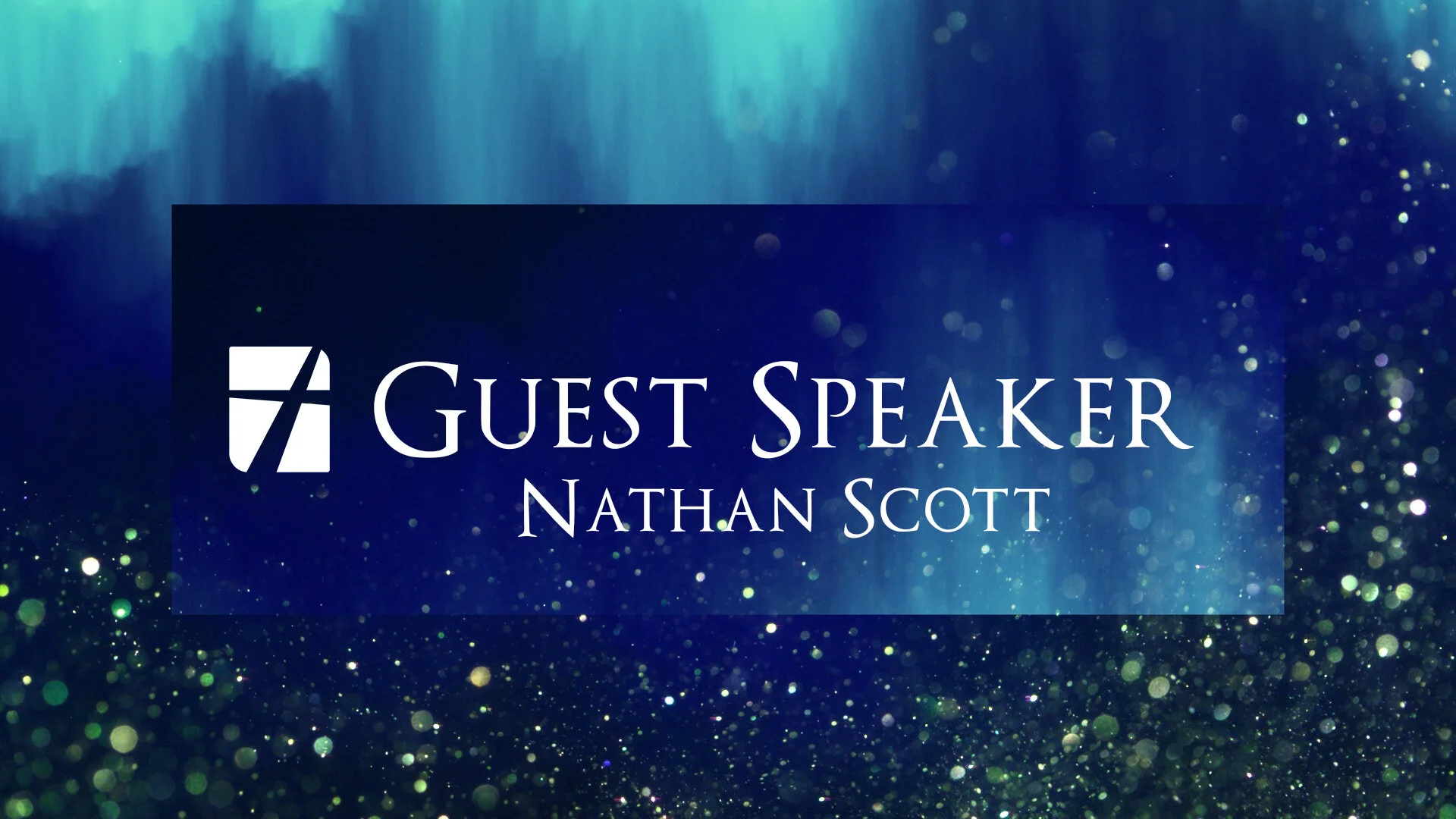 Guest Speaker - Nathan Scott