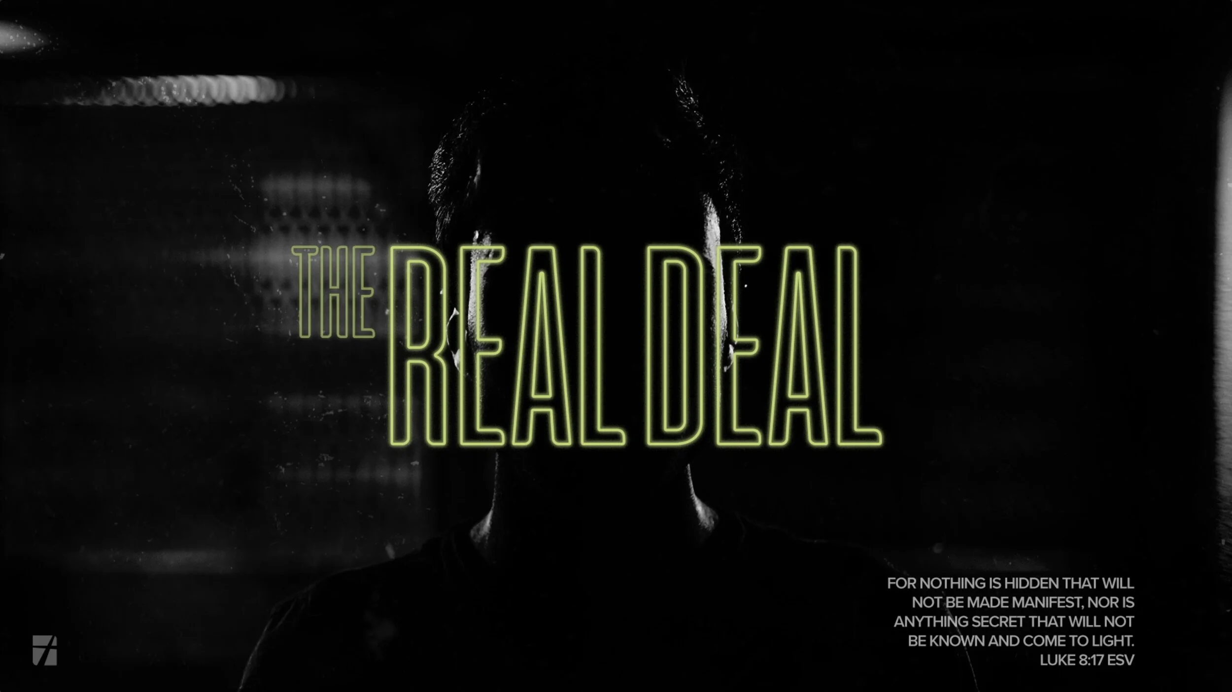 The Real Deal - Week 2 - Pastor Jerome Sack 