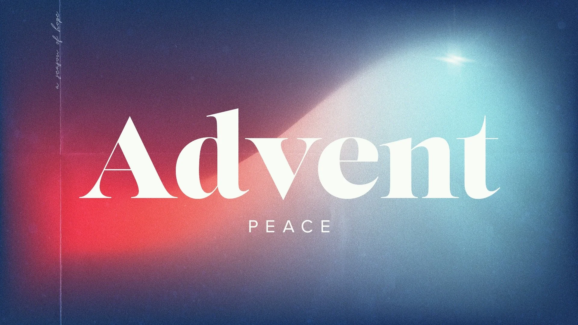 Advent | Peace | Pastor Jerome Sack