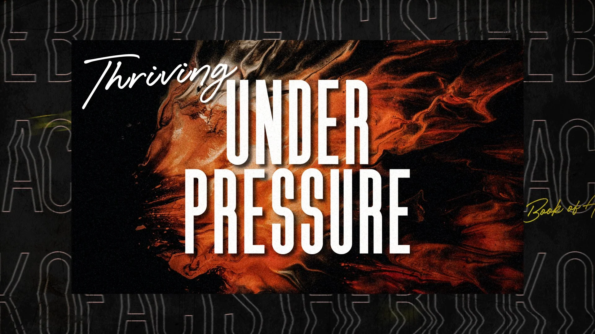 Thriving Under Pressure | Acts 11:19-30 | Pastor Jerome Sack