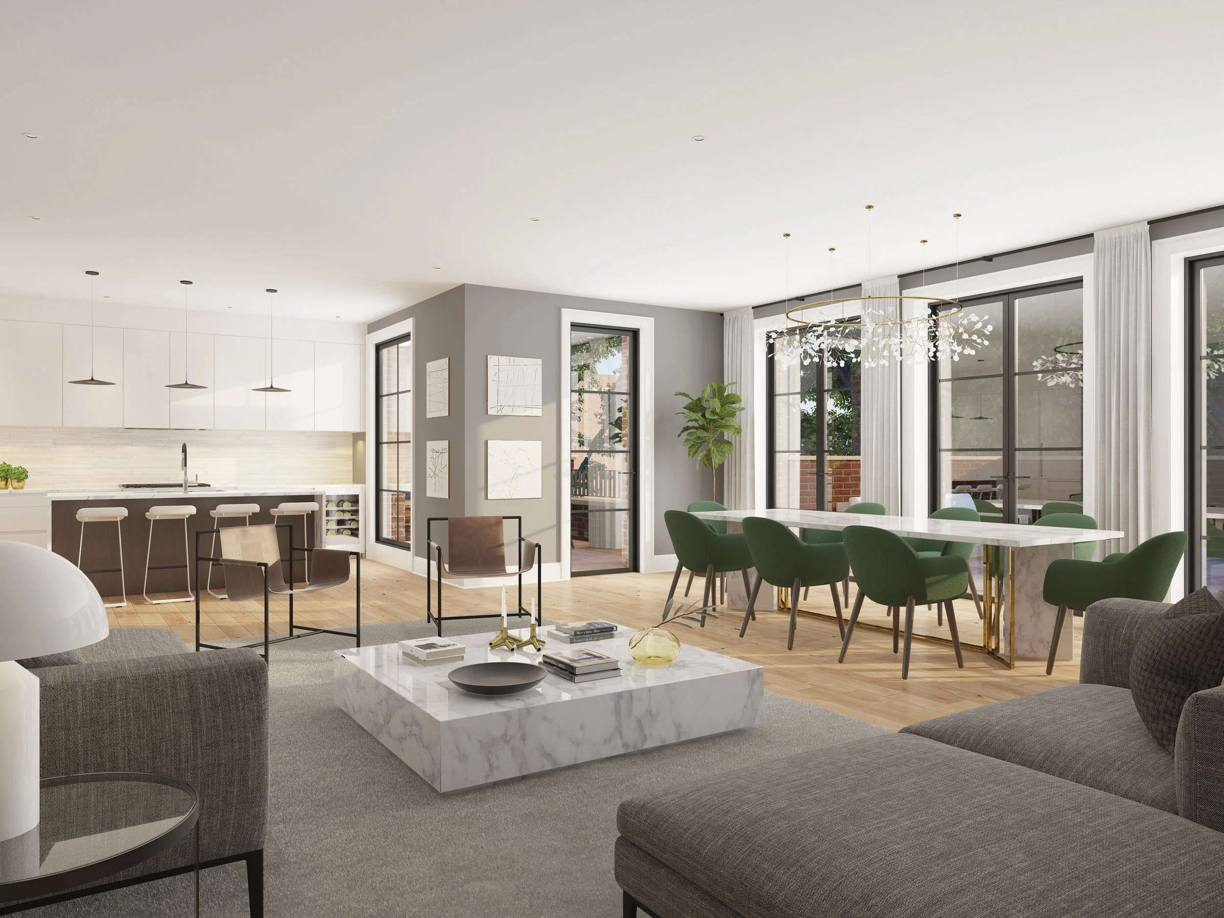 Great Room - Unit 4W