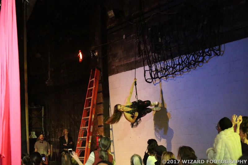 Wall Running for The Muse Brooklyn’s Anniversary Show Photo by Wizard Footography