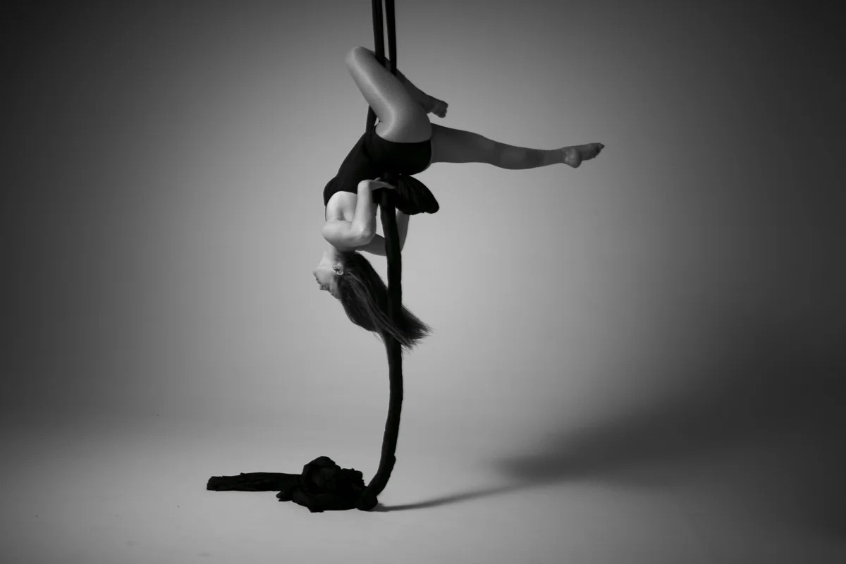 Aerial Silks Photo by Wesley Mann