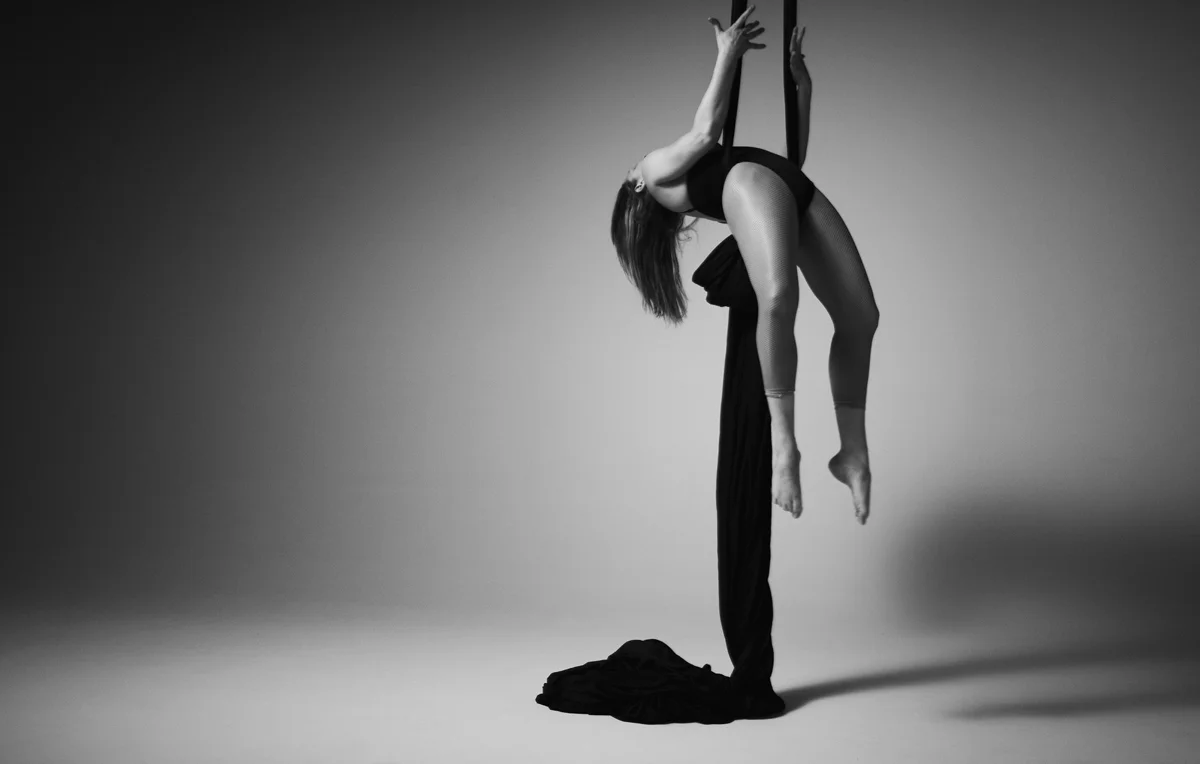 Aerial Silks Photo by Wesley Mann