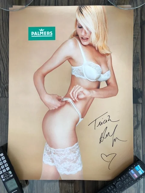 Palmer's lingerie campaign poster
