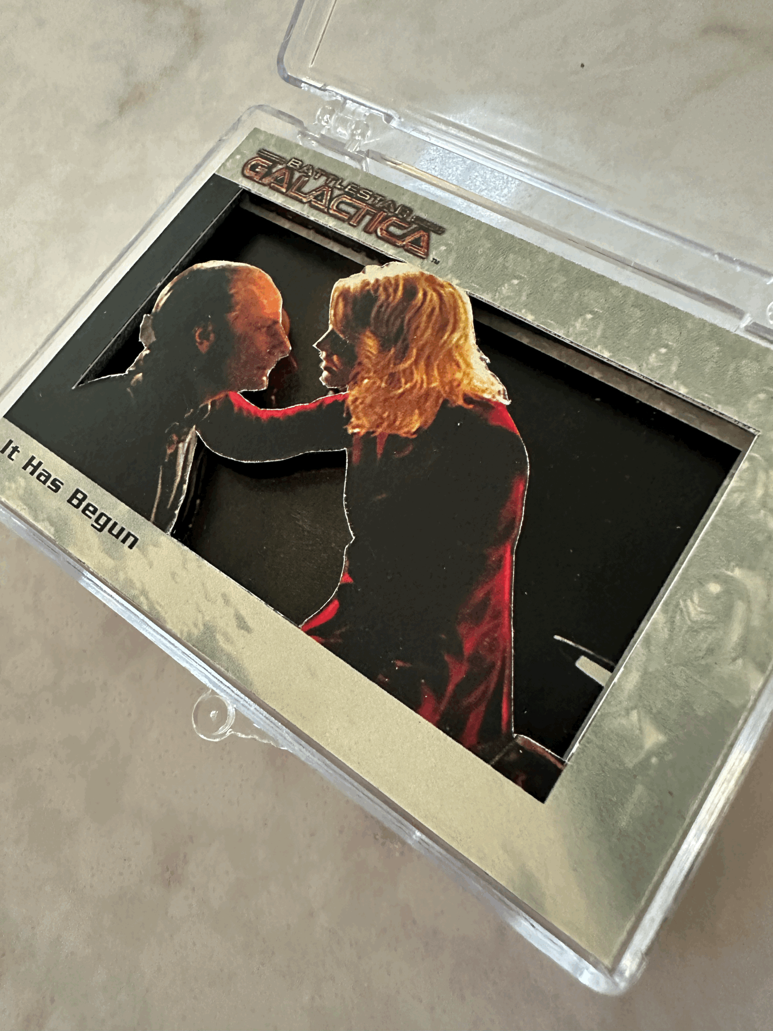 3D BSG opening scene trading card