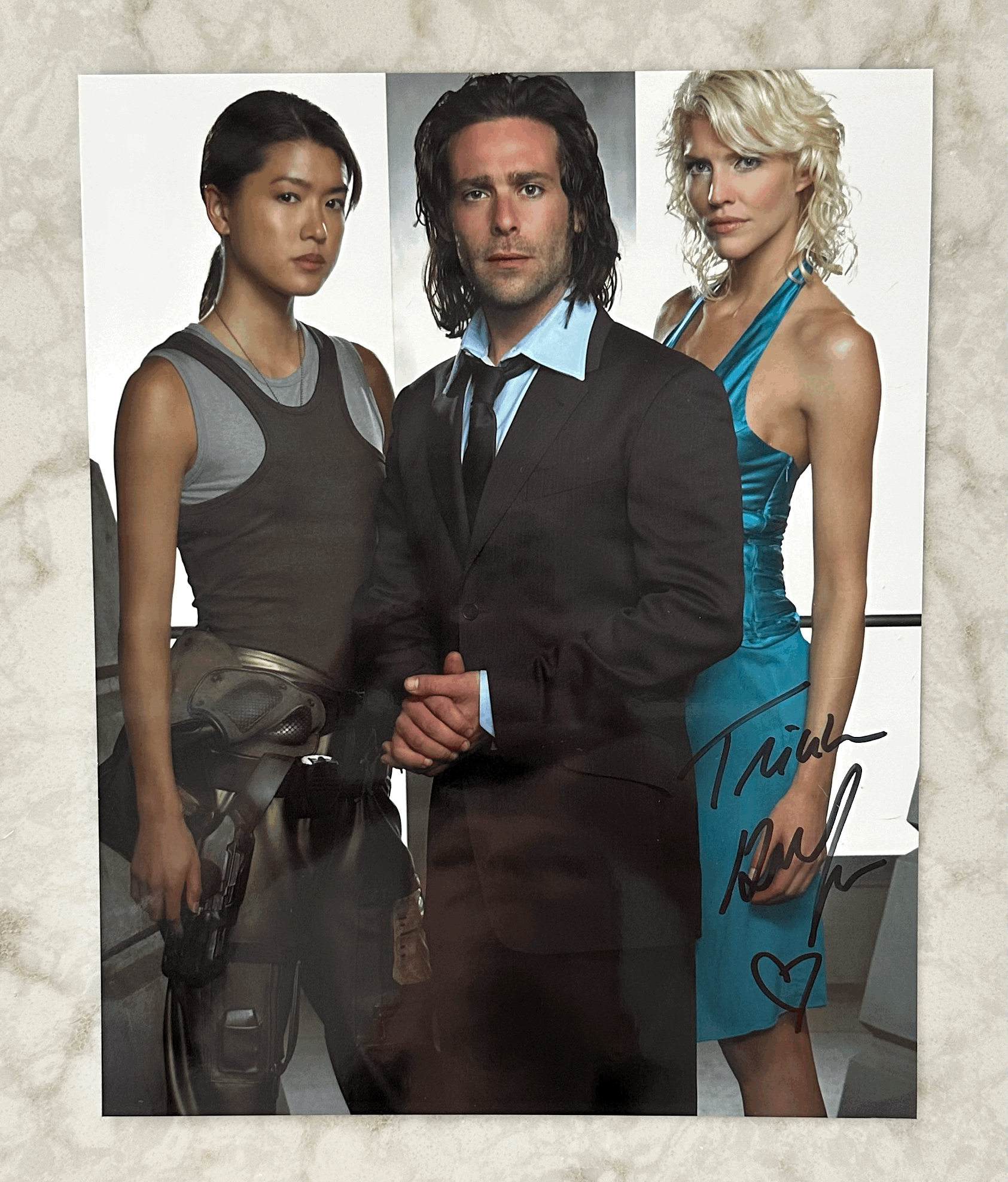 BSG Baltar/Six/Boomer 8x10