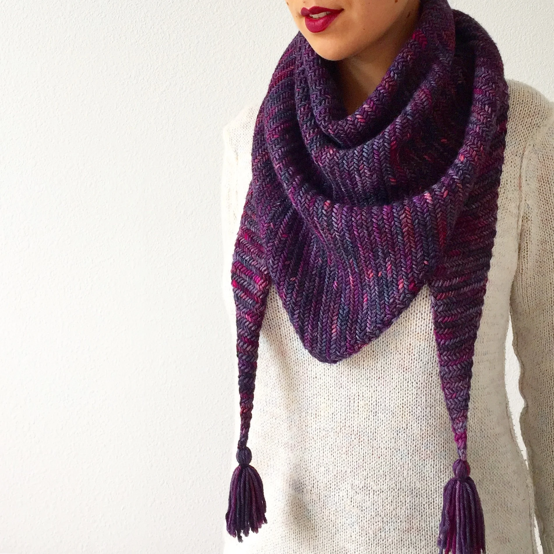 How to knit Sorceress Scarf