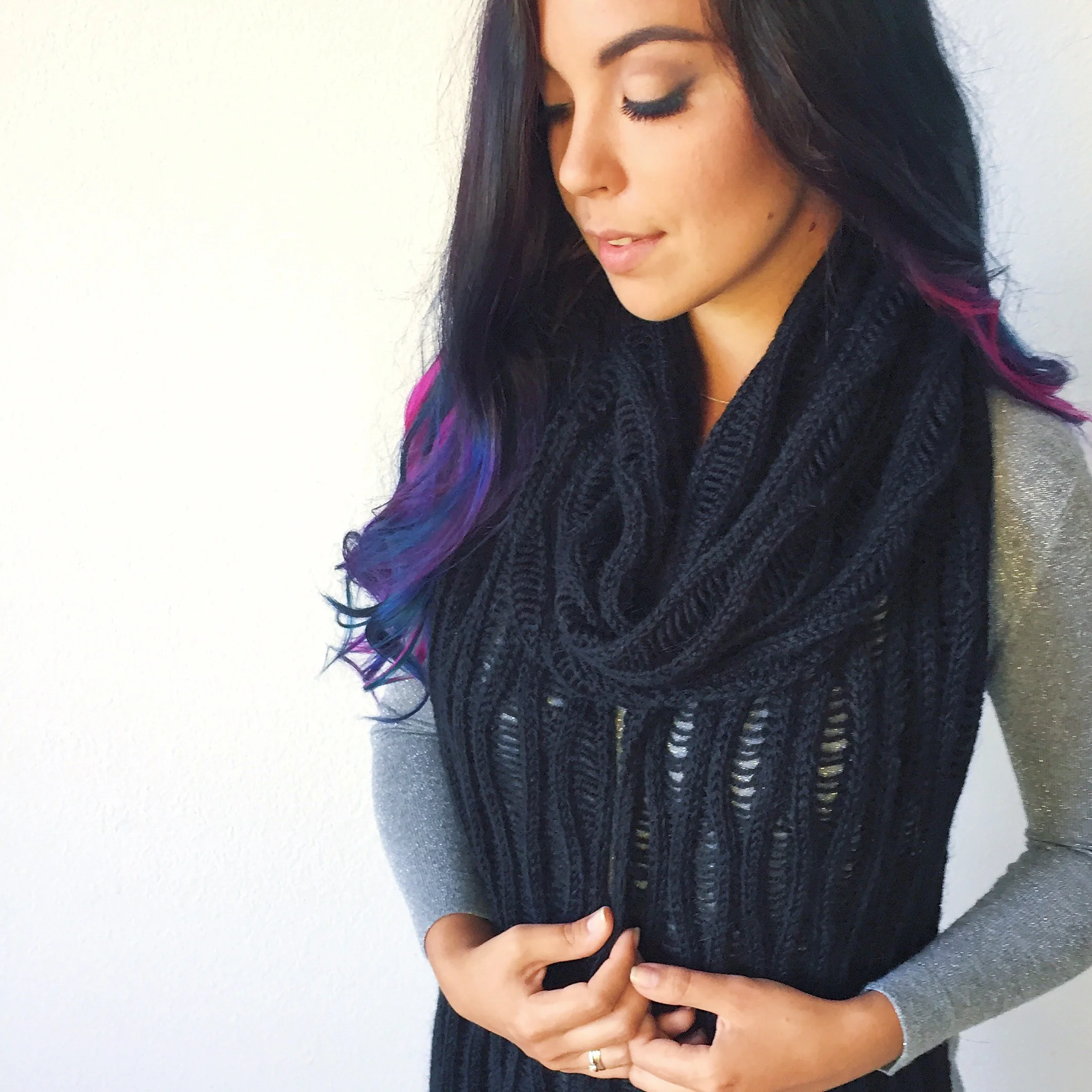 How to knit Stormy Sky Shawl