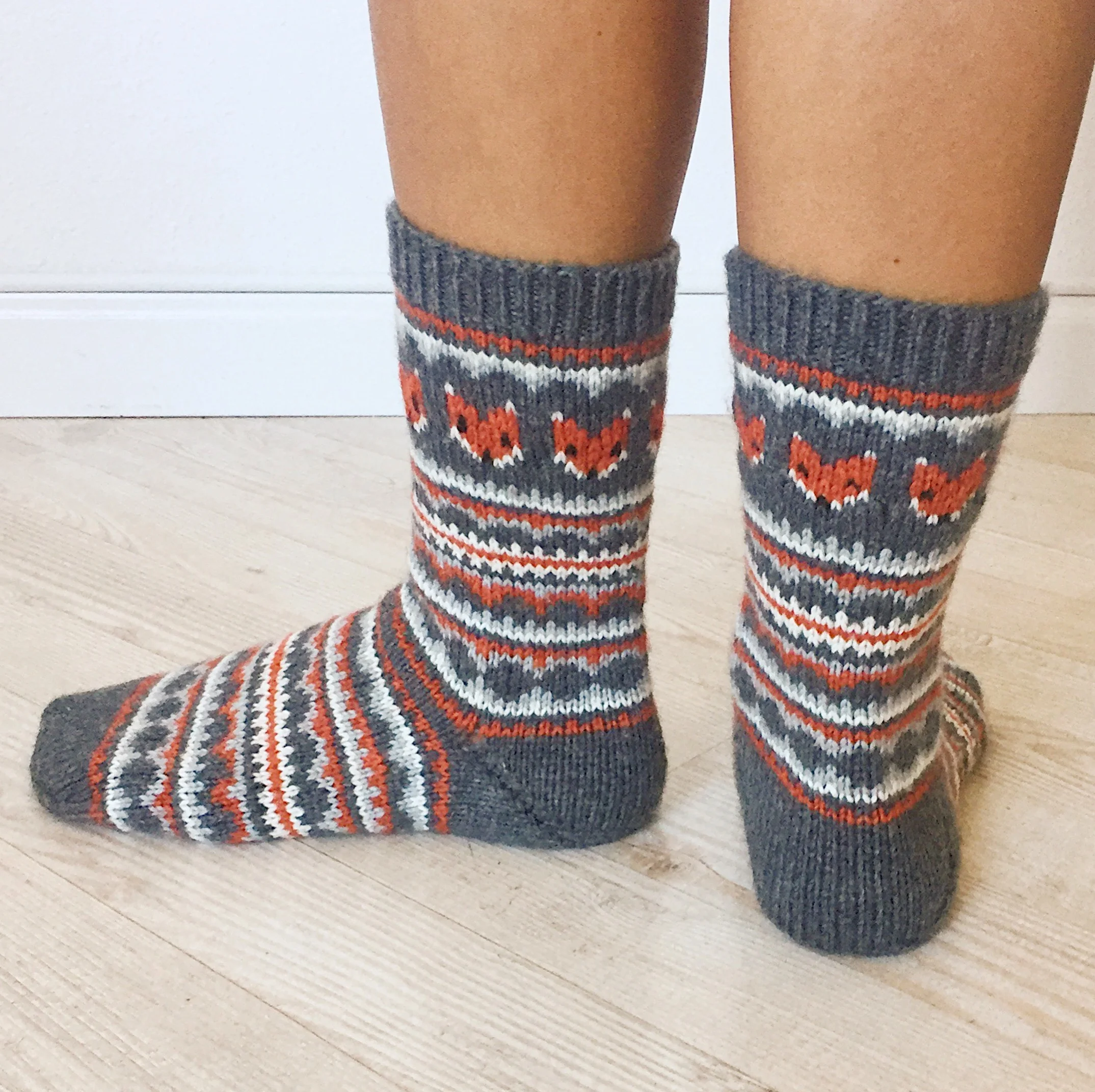 Fox Isle Socks — Life Is Cozy