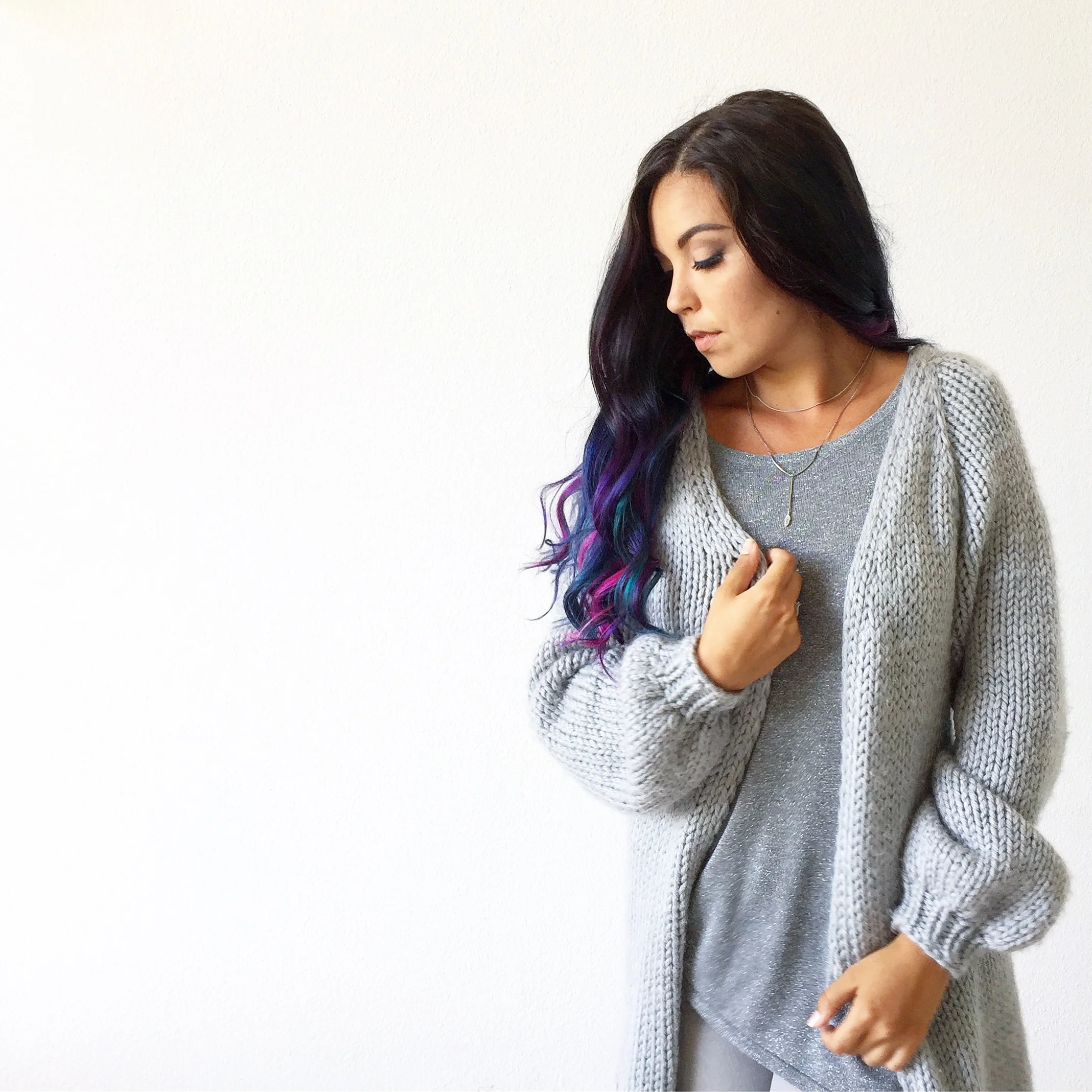 How to knit Cozy Cloud Cardigan