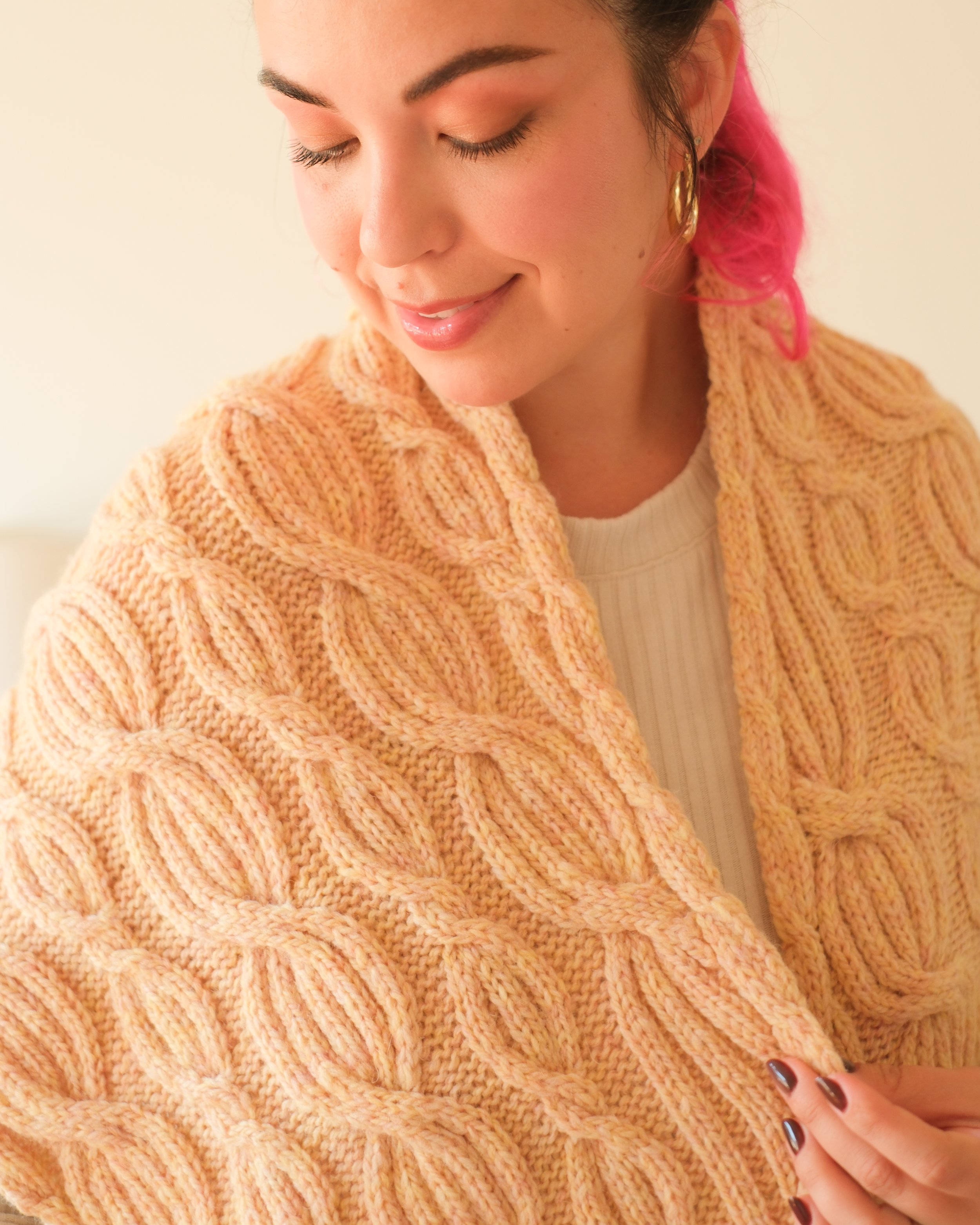 Milk Bun Shawl Textures