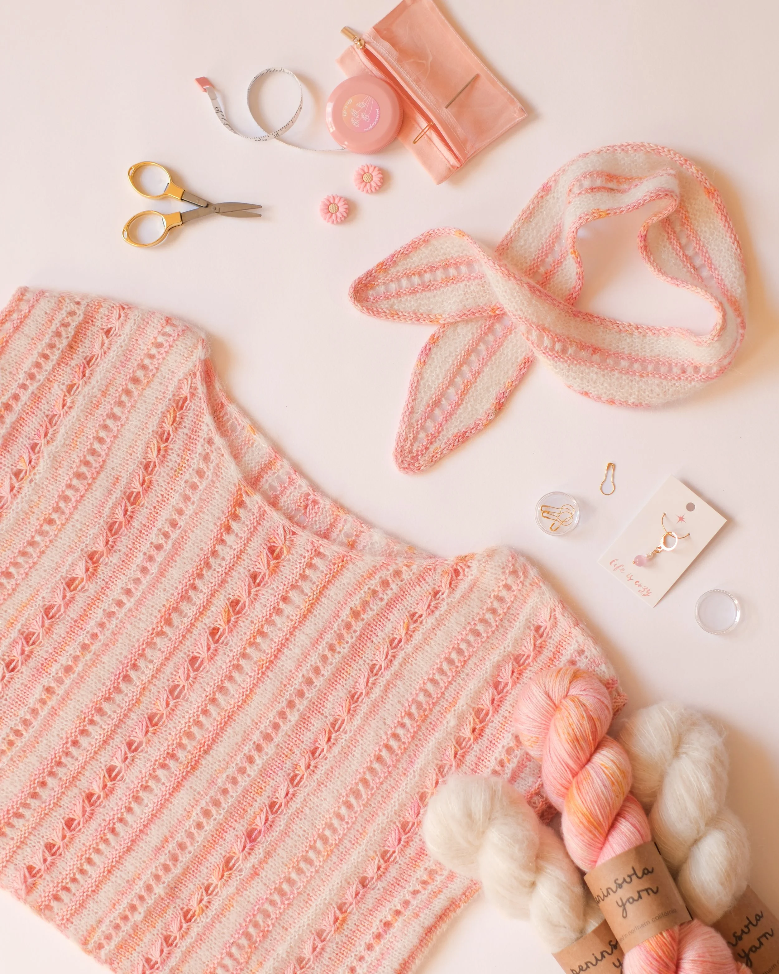 Vesna Tee and Mini Scarf