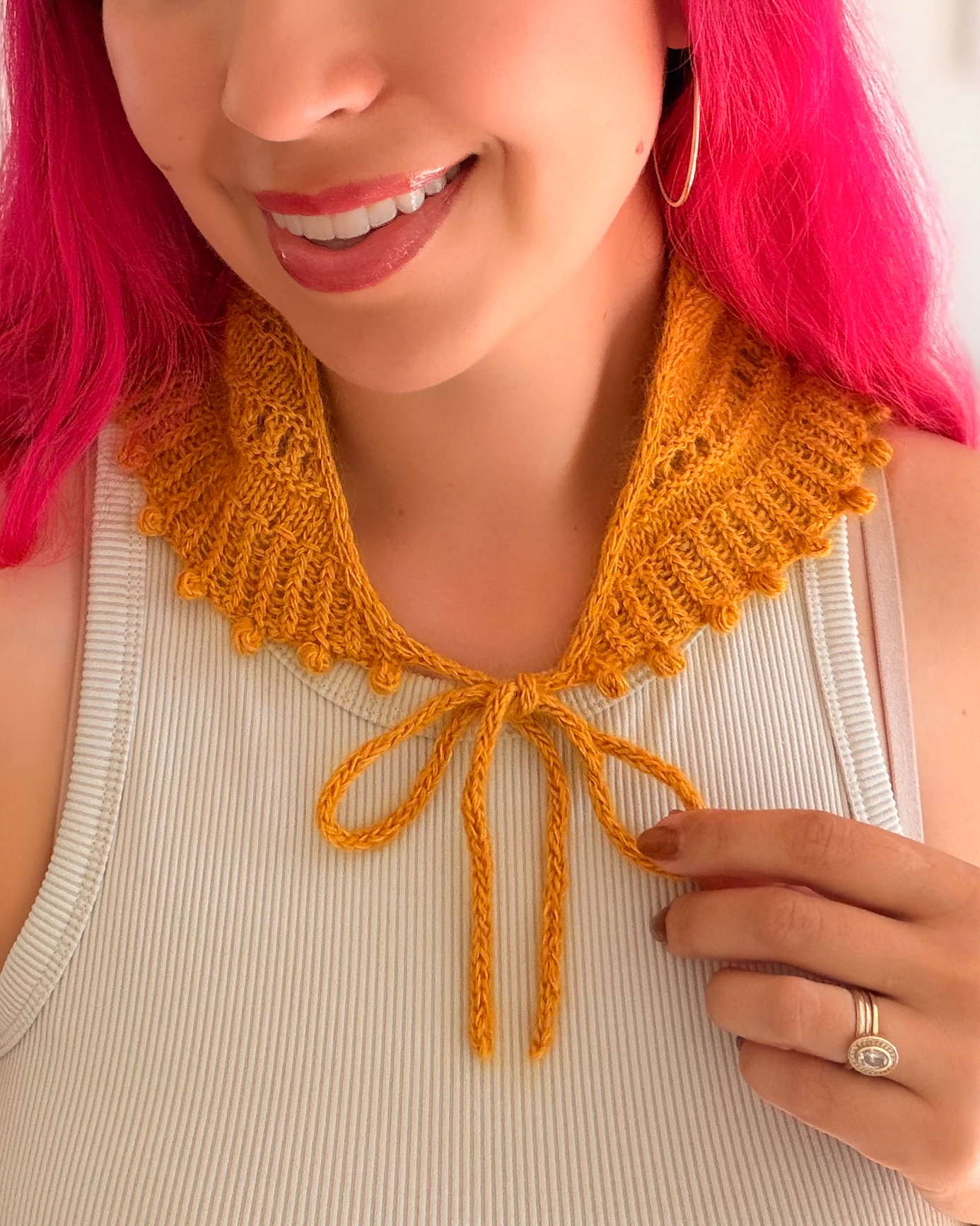 Harebell Styled as a Collar