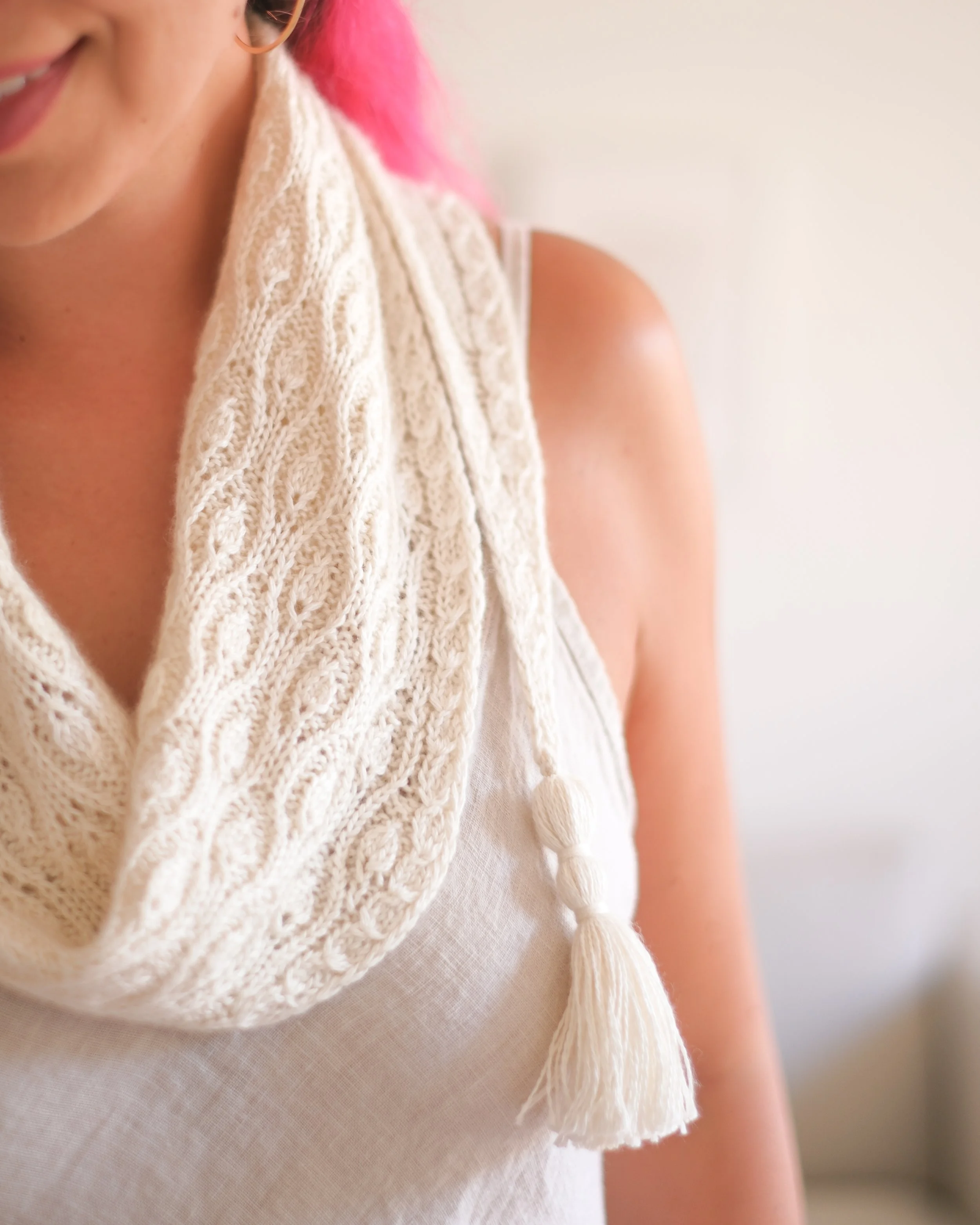 Bellheather Shawl Wrapped