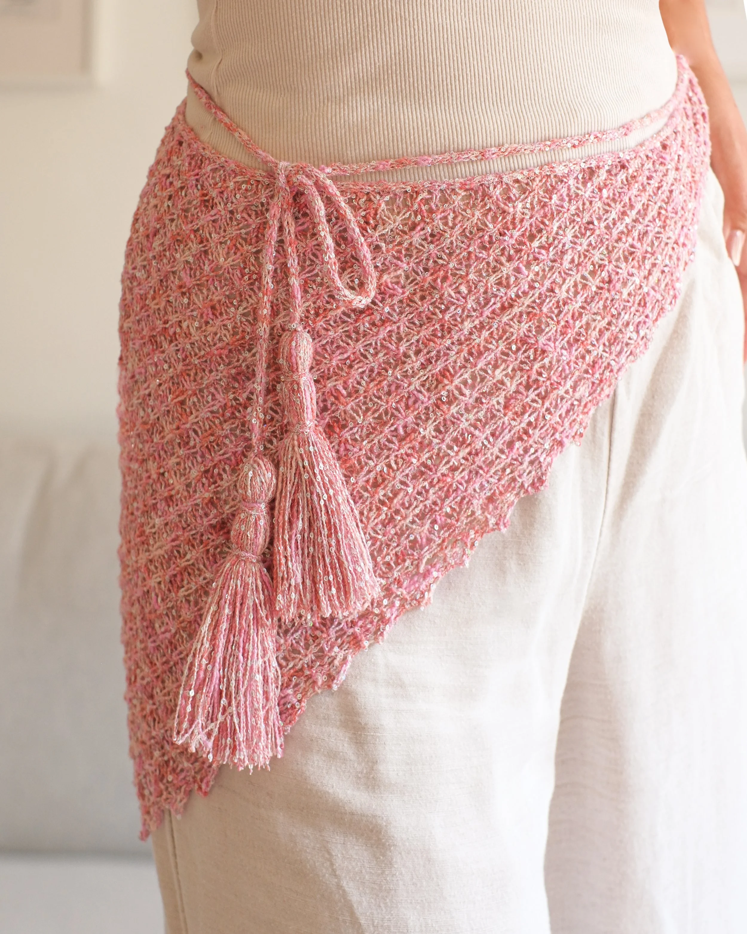 Flutter and Bloom Bandana as a hip scarf.jpg