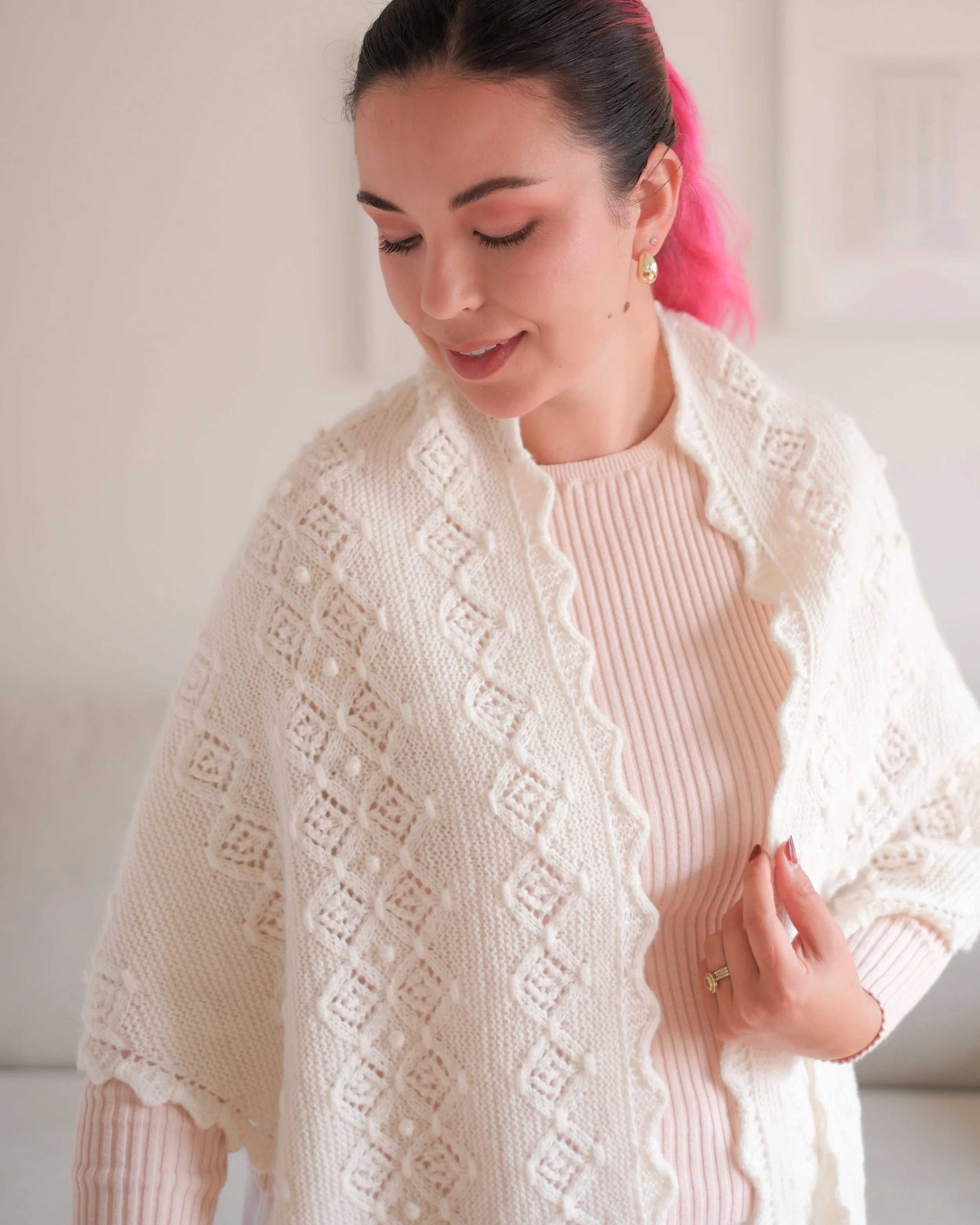 Tartlet Shawl Large Draped