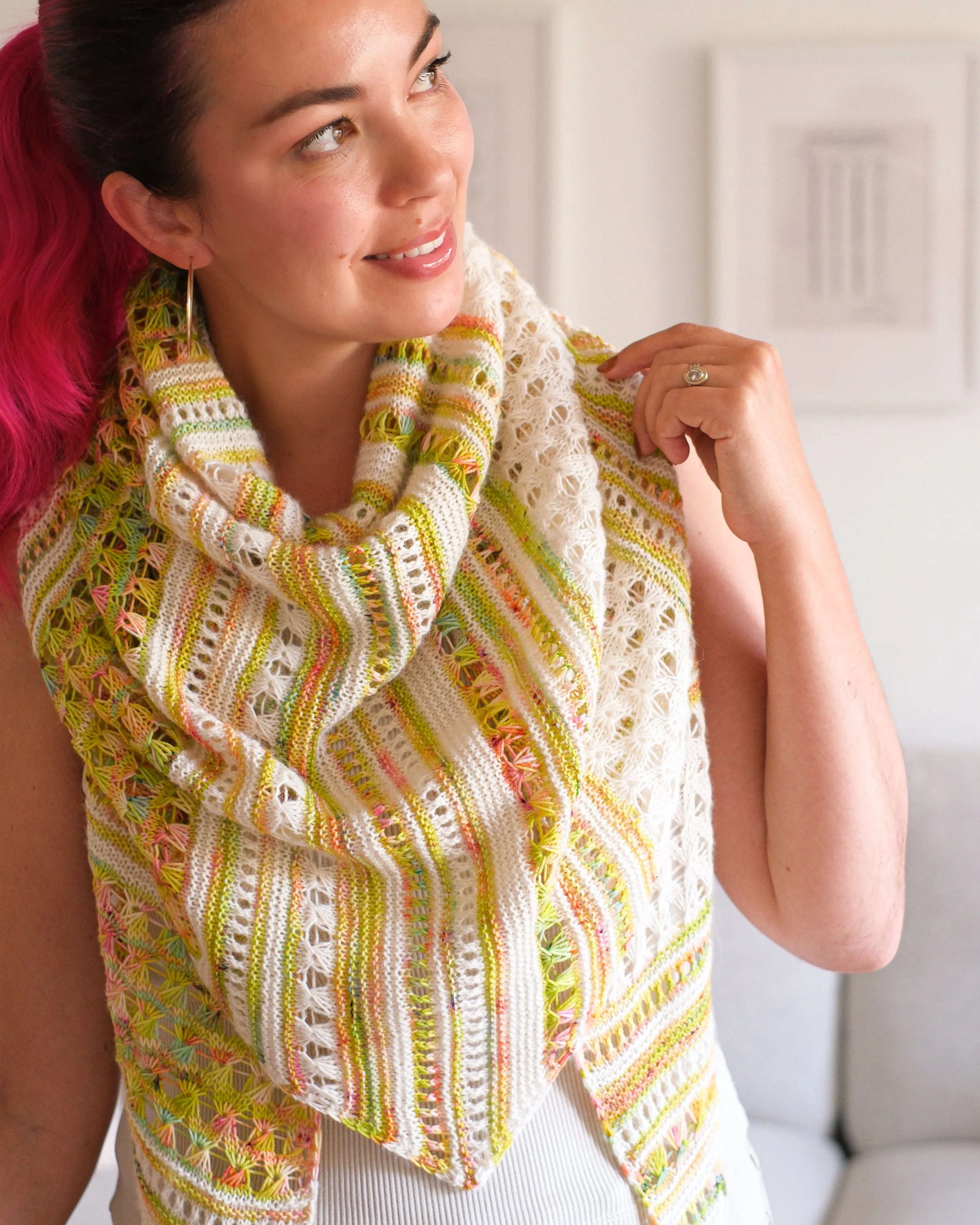 Vesna Shawl Styled