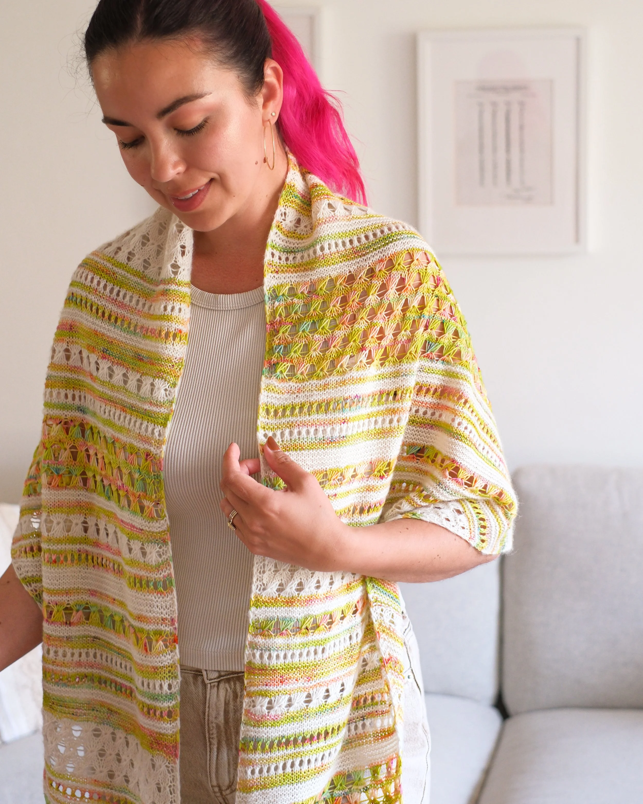 Vesna Shawl Draped