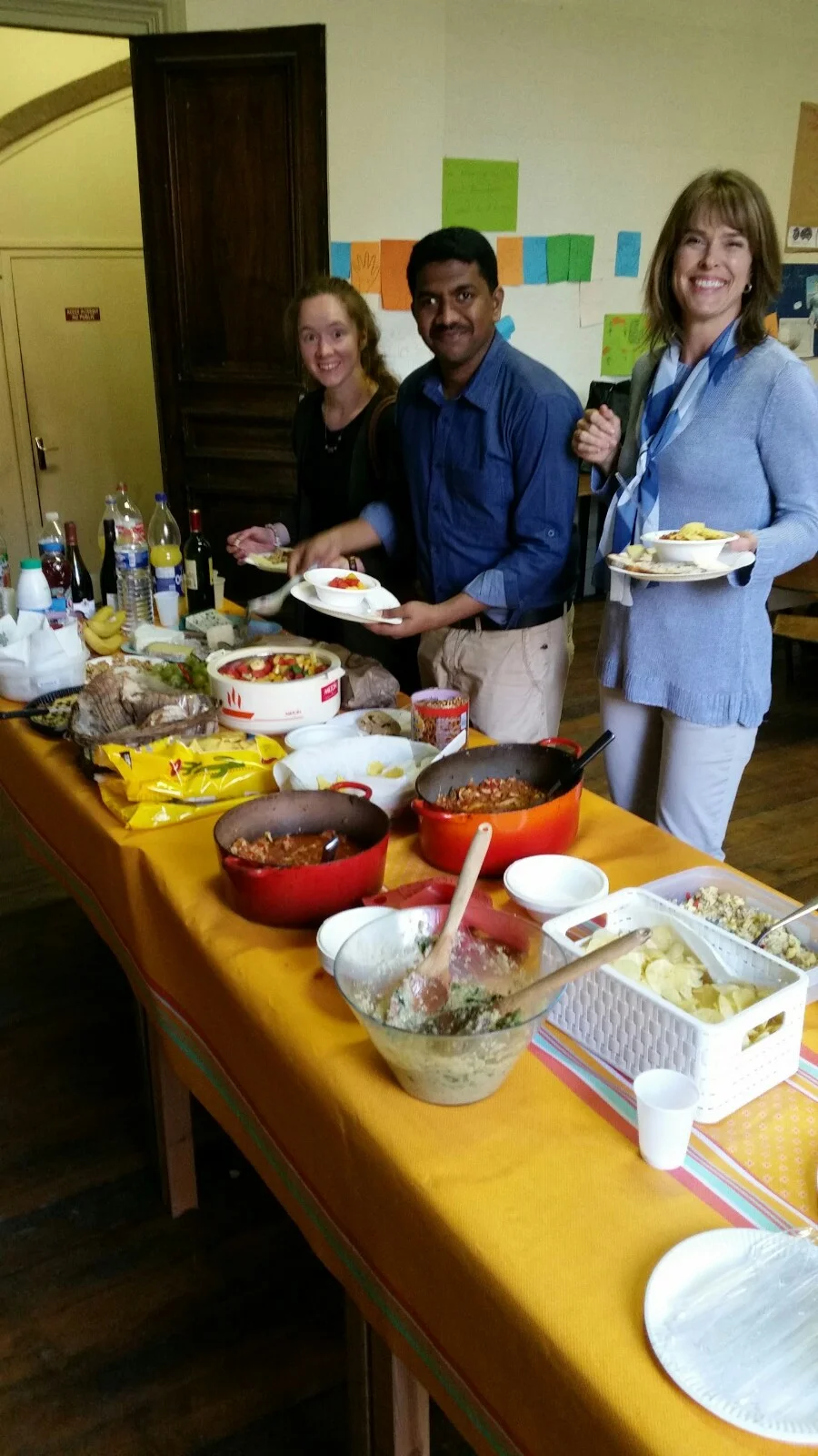 2017 Sept. After Service Shared Meal