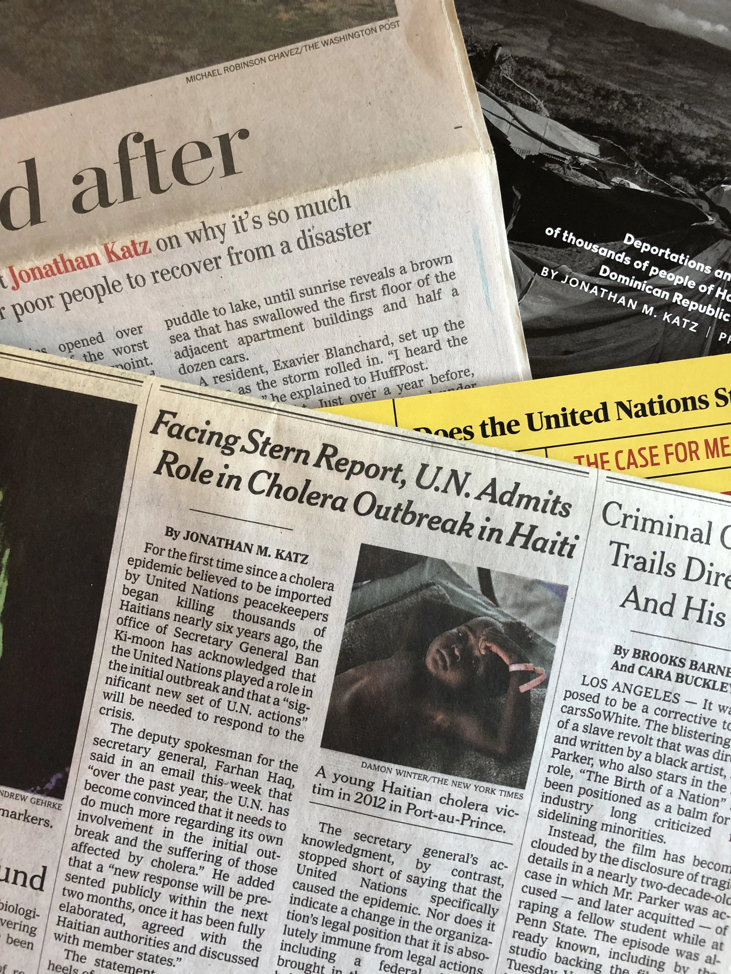 Jonathan+M+Katz+Journalist+Author+Haiti+Cholera+Investigative+Journalism+New York Times+Washington Post+Disaster+Outlook.JPG