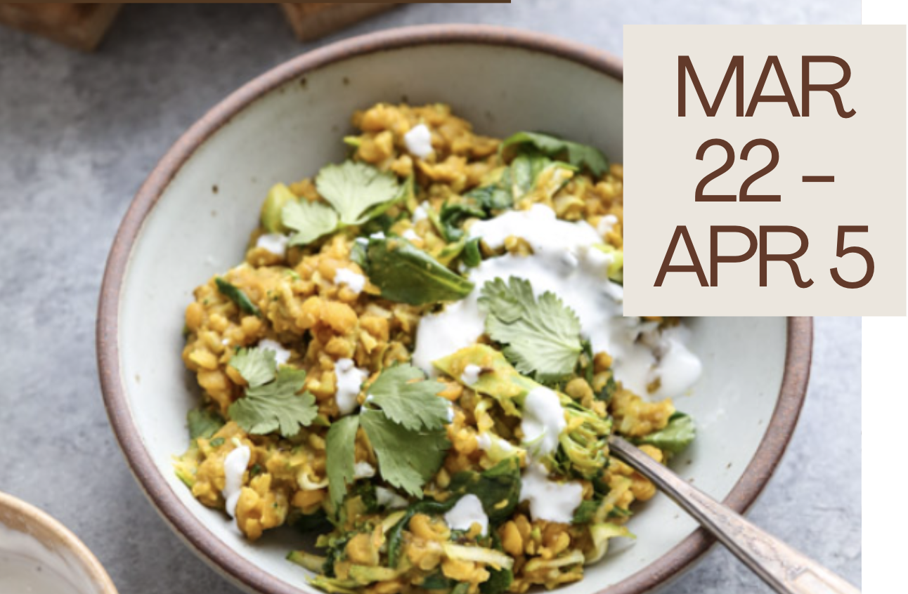 Spring Ayurvedic Kitchari Cleanse