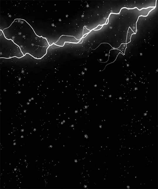 Untitled video still from “Lost in Space (After Huck)”, 2017; Courtesy of Jack Shainman Gallery, New York © Shimon Attie