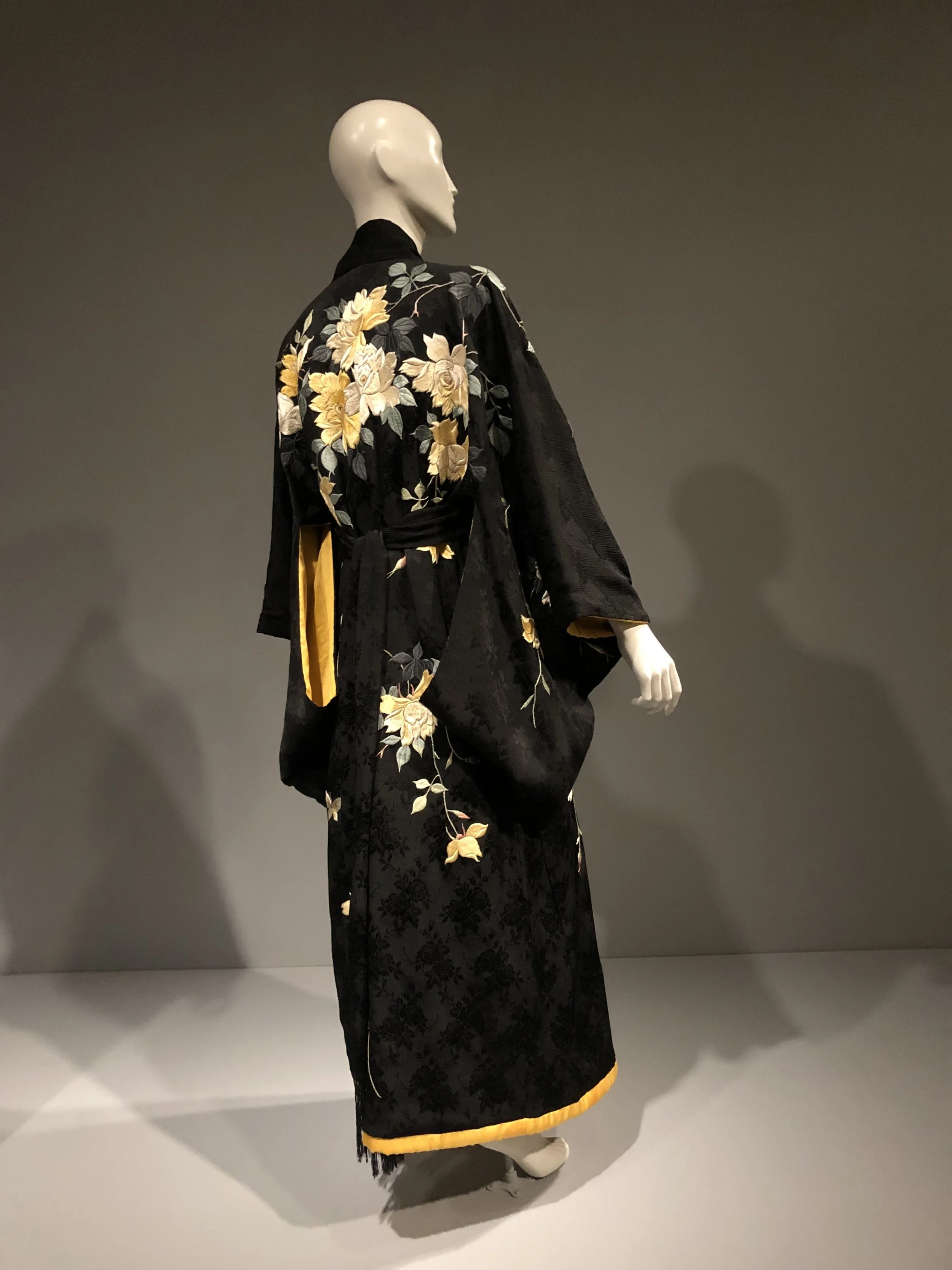 Kimono and Sash , 1923, silk. Photo Courtesy of Emilie King