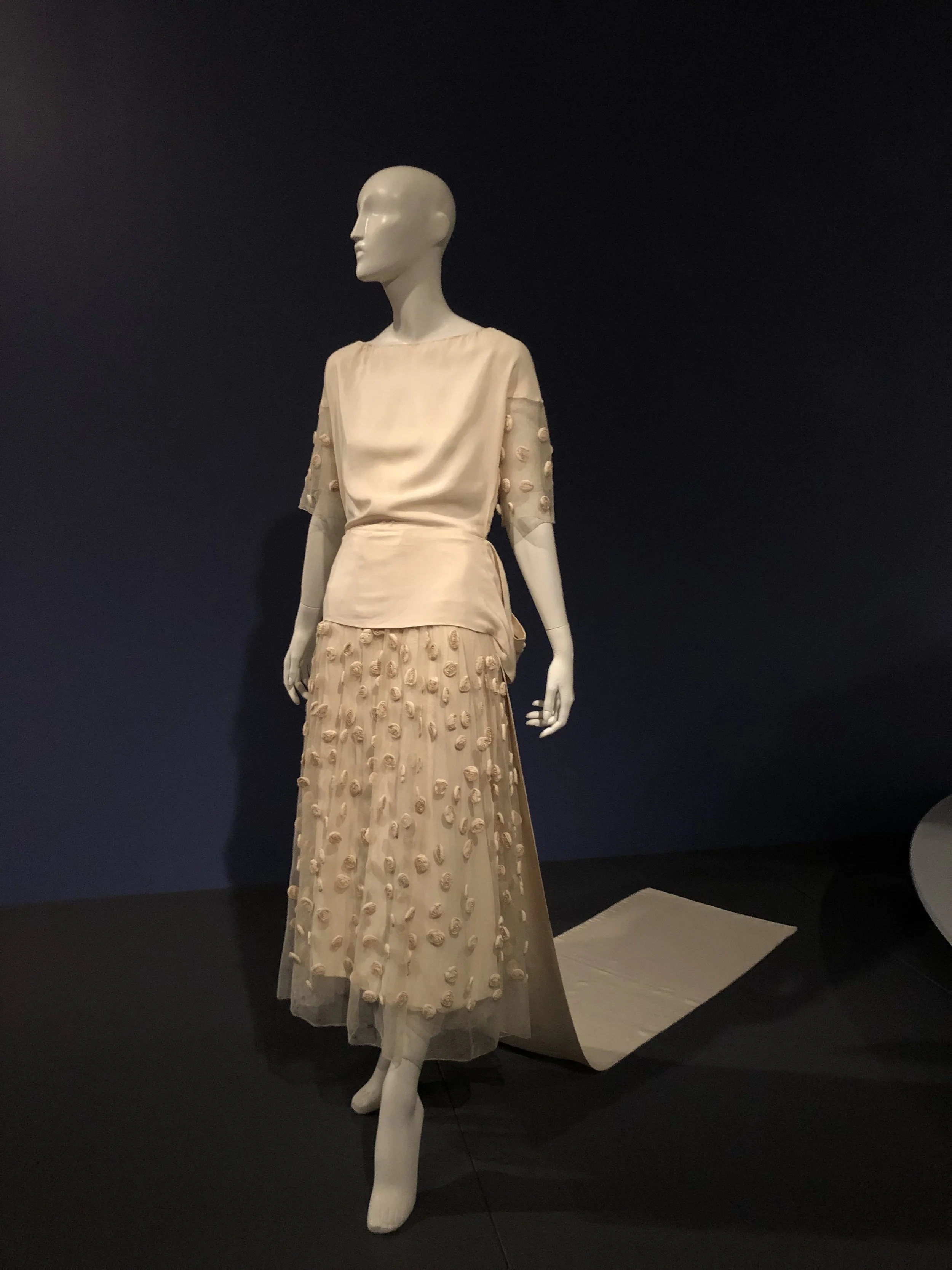 Madeleine Vionnet, Wedding Dress , 1922, silk. Photo Courtesy of Emilie King