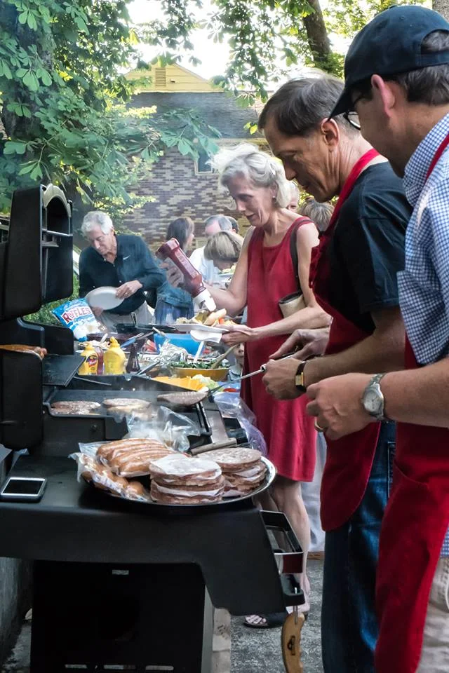 A scene from our 2016 Parish Picnic and Hootenanny.