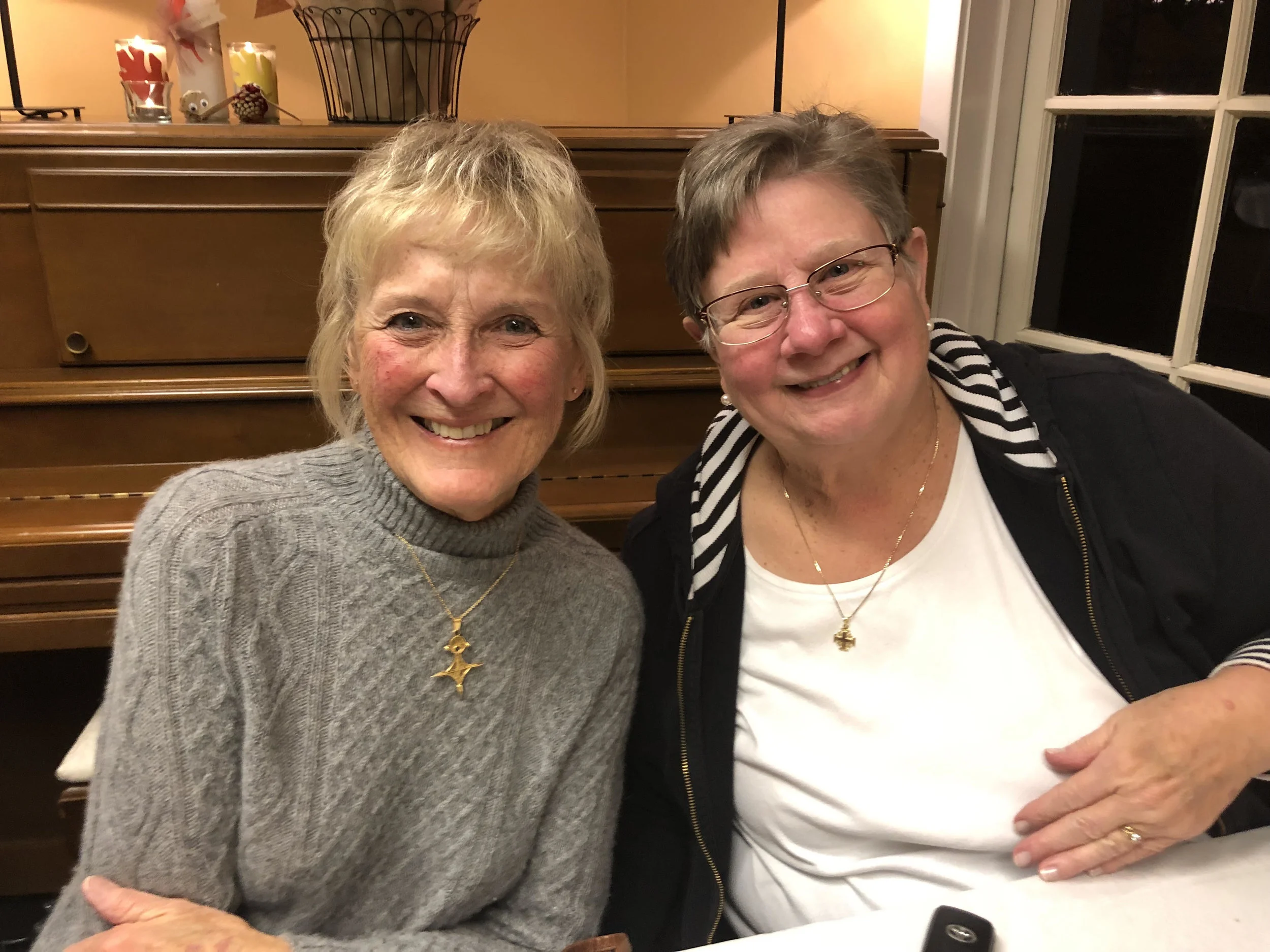 Two dear members of our Parish, Altar Guild and Choir!