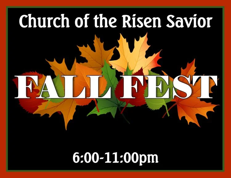 Fall Fest at Church of the Risen Savior