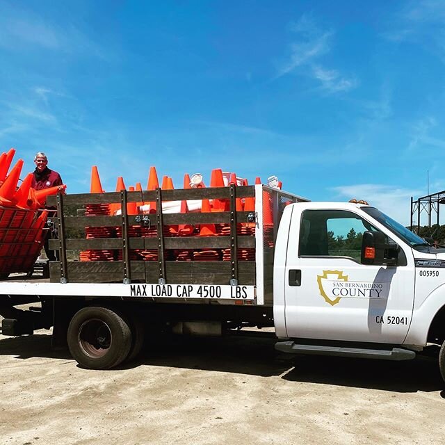 Campos is proud to put our Automotive Drive Events inventory to good use in the fight against COVID-19. We have been able to donate over 400 traffic cones and delineators to the City of San Bernardino Dept. of Public Health, which they will use at dr