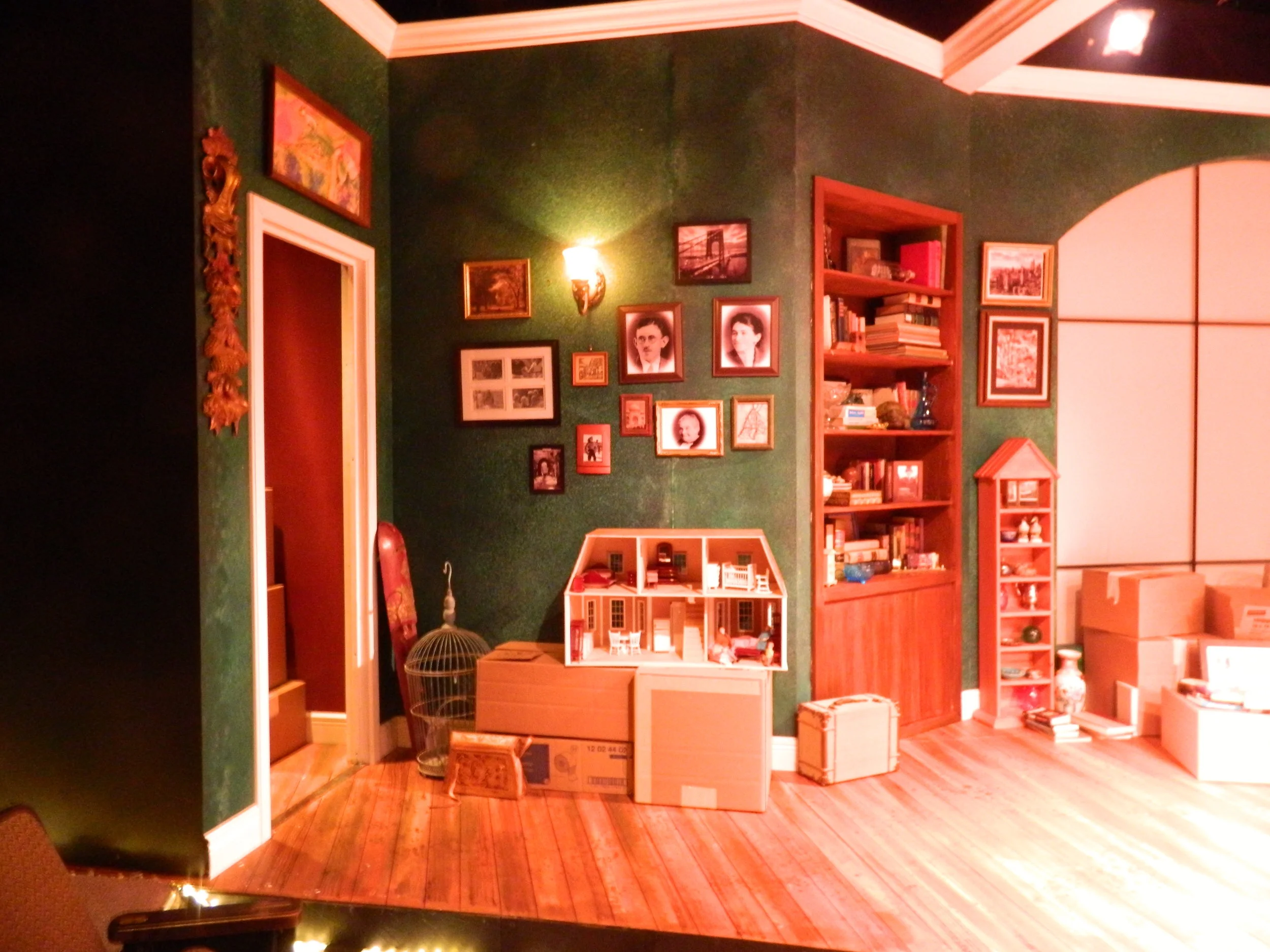 Upstage Right Wall Details