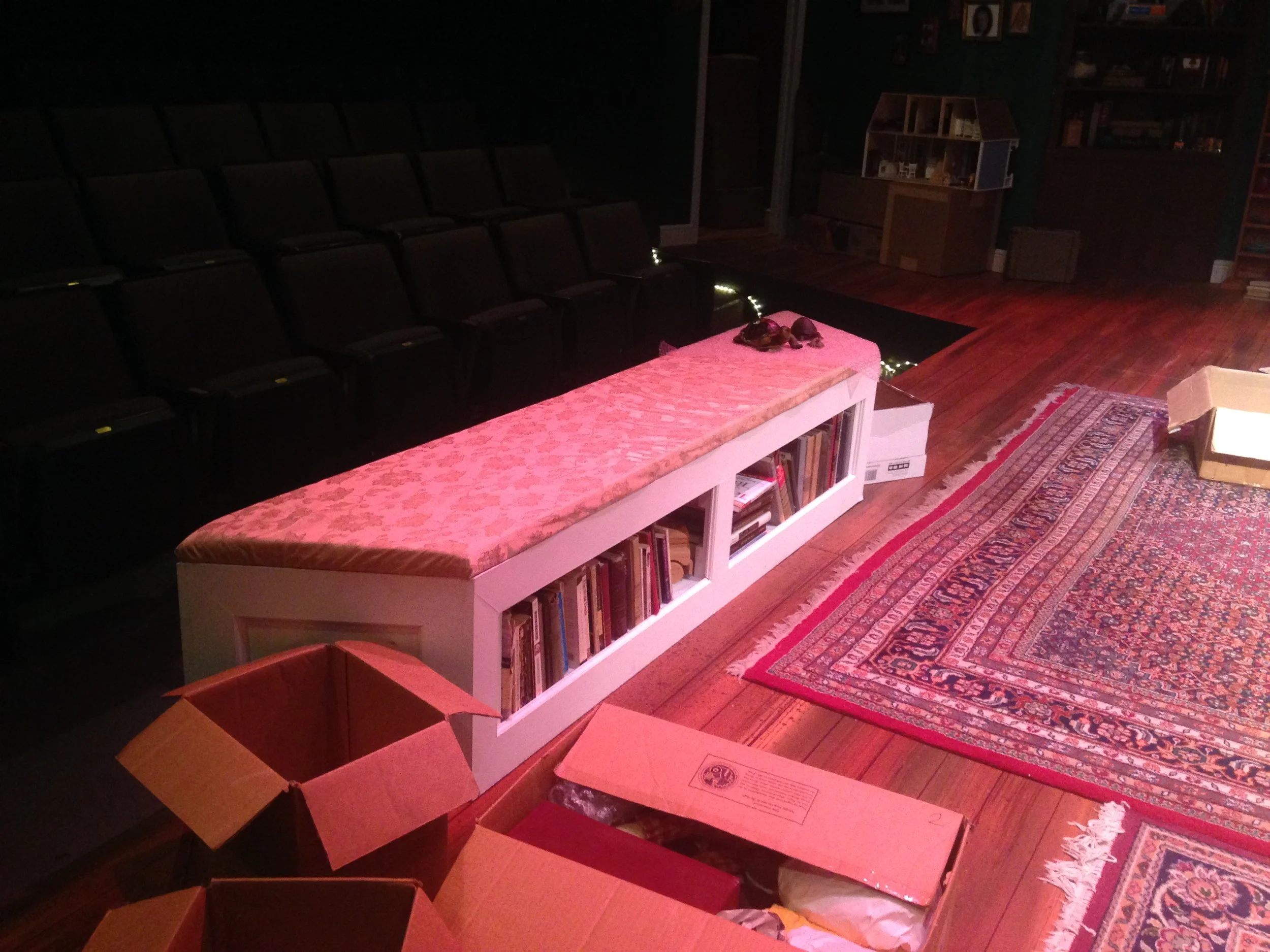 Downstage Bench Detail