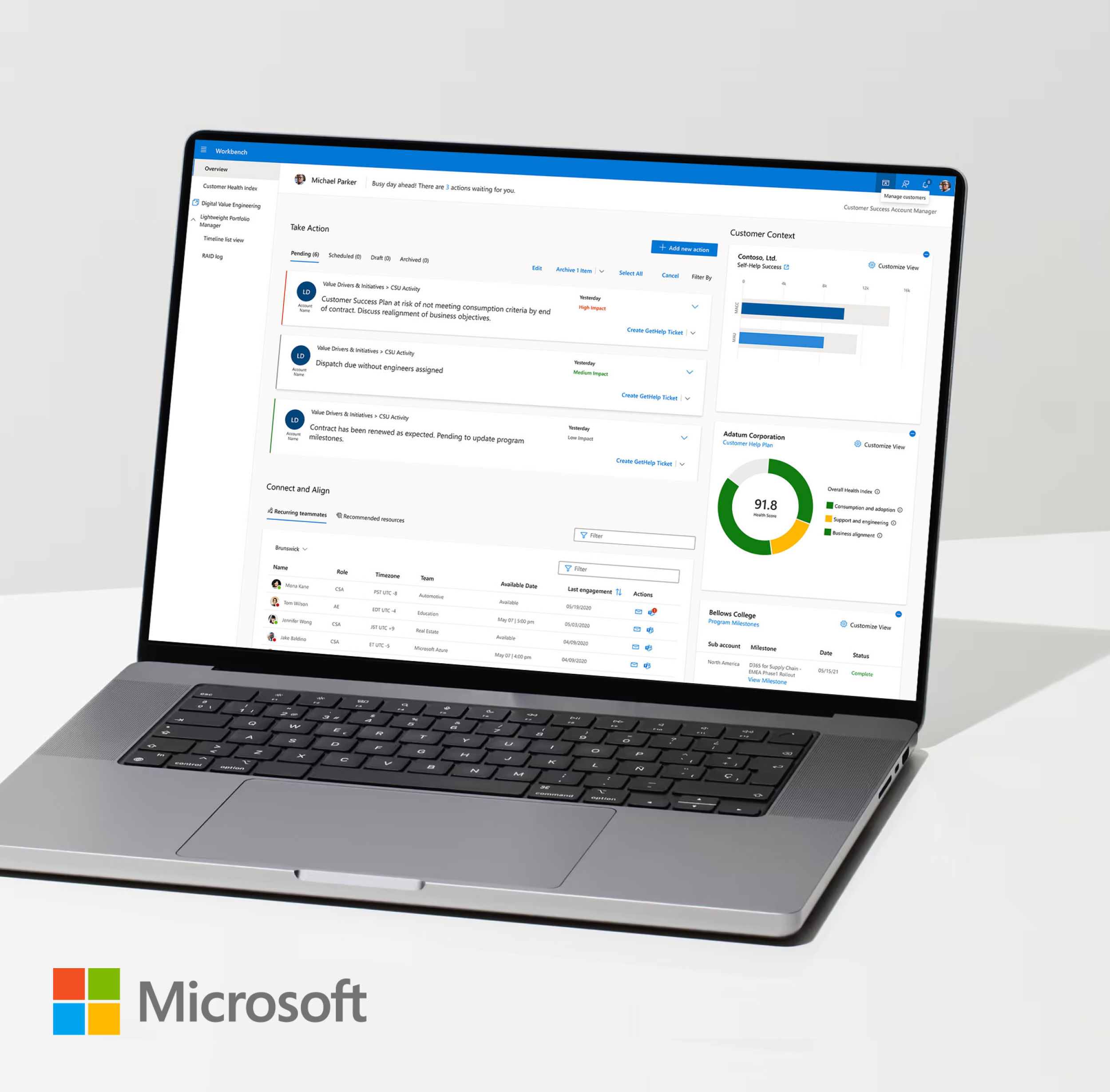 Transforming Microsoft’s Customer Management with CE&S DX Design