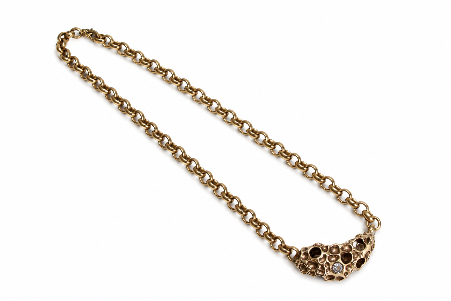 honeycomb necklace